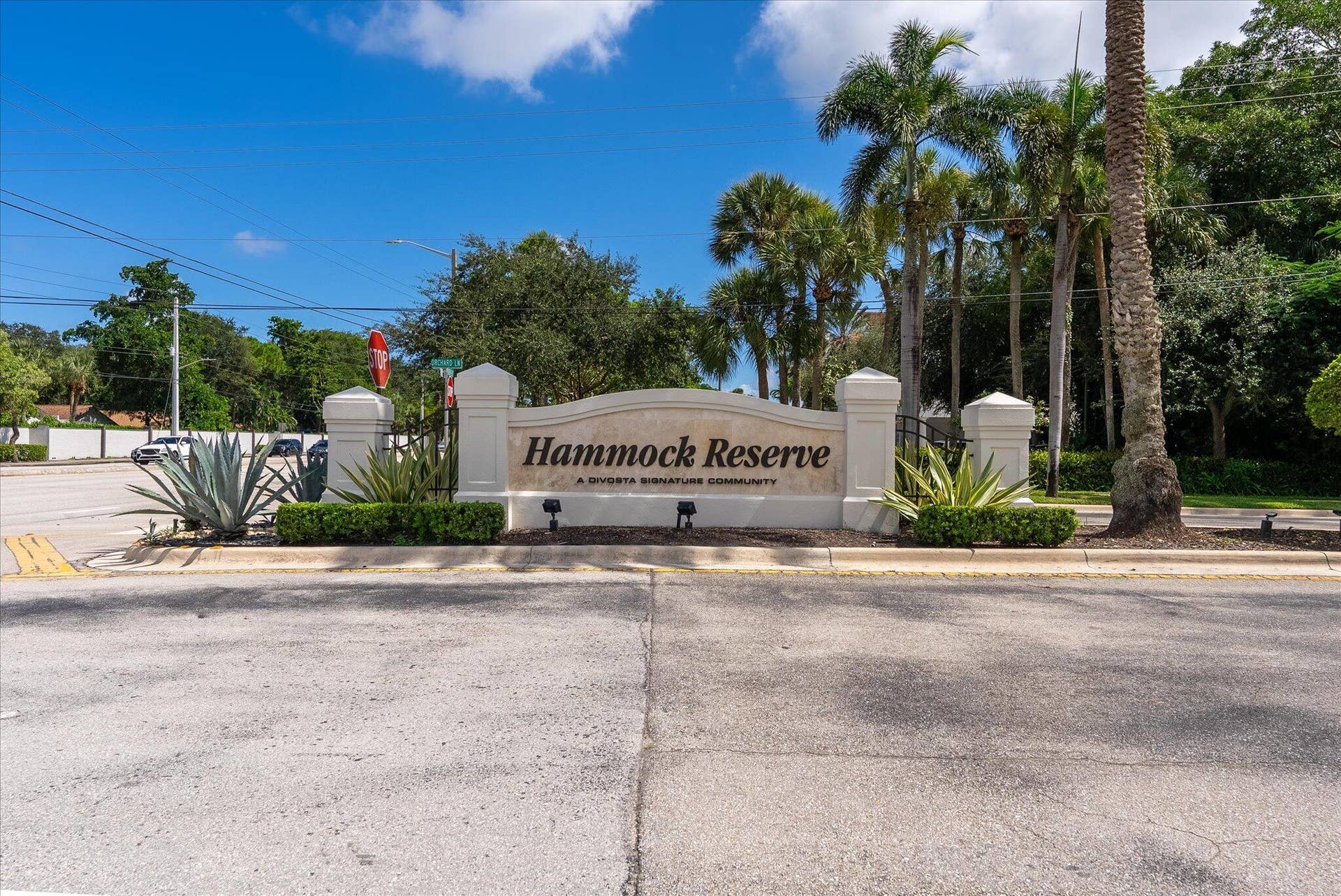 2067 Valencia Drive, Delray Beach, FL 33445 One of Three Gated Entrances