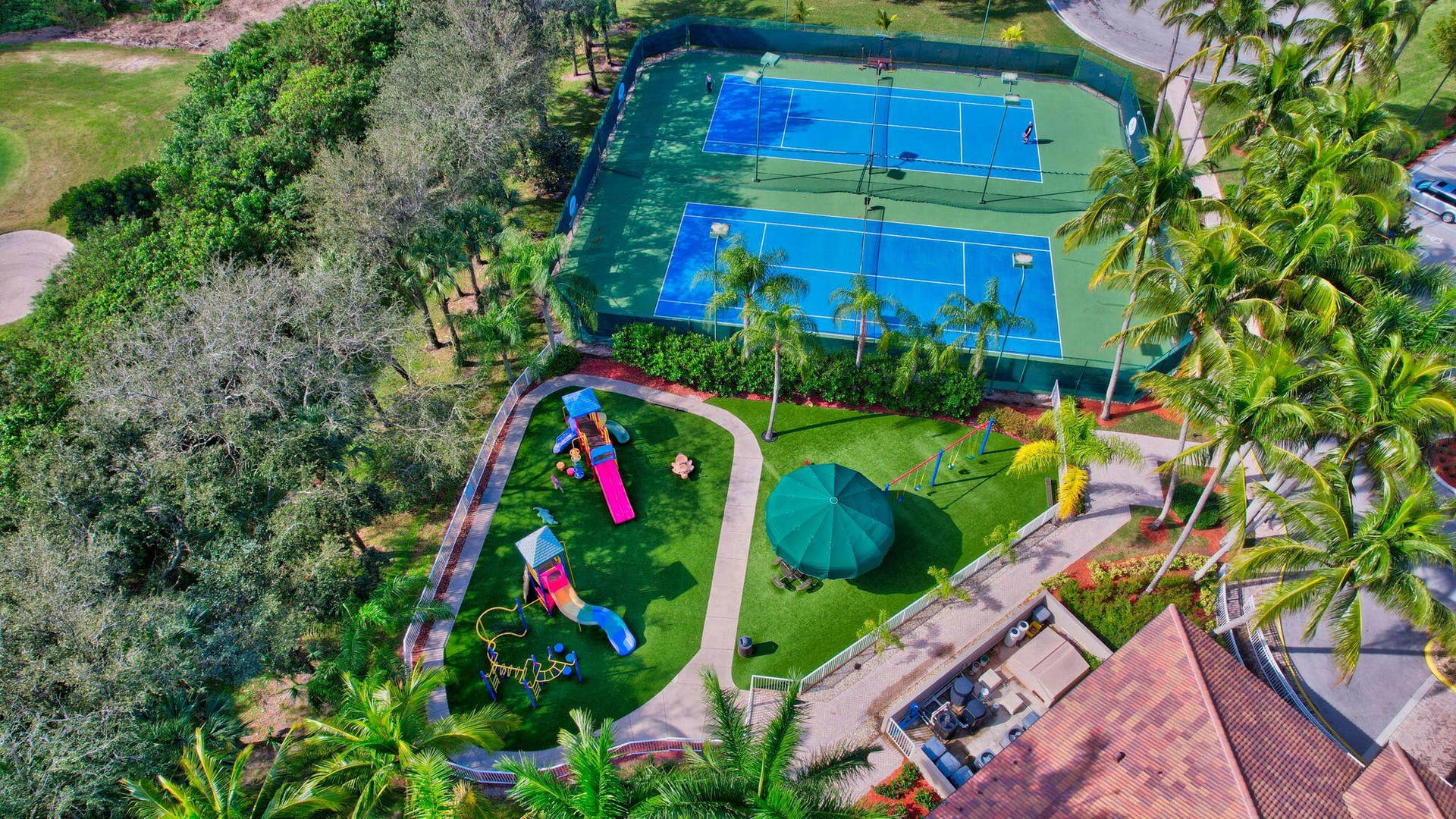 8547 VIA SERENA, #8547, Boca Raton, FL 33433 Clubhouse aerial