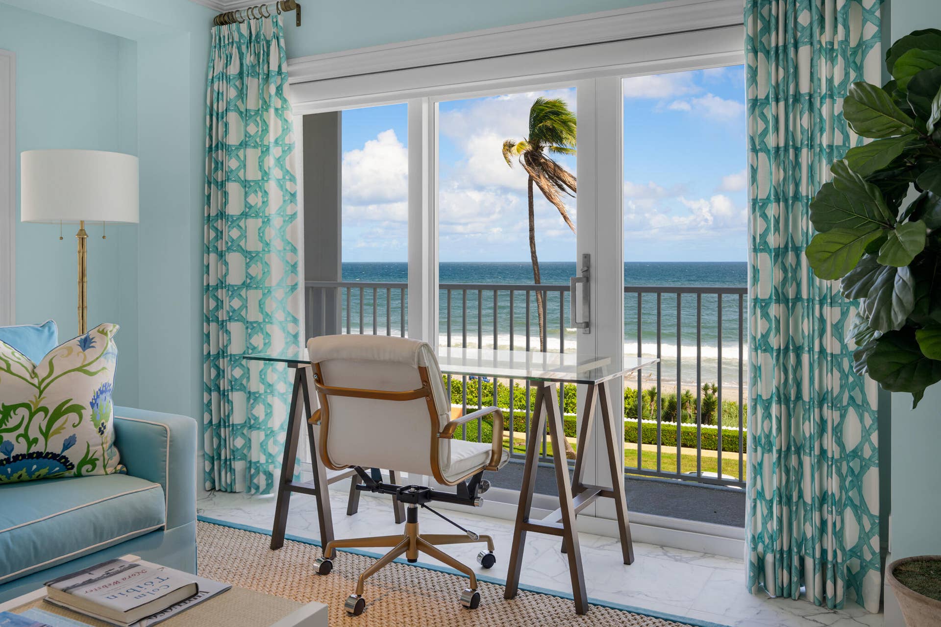 350 S OCEAN Boulevard, #3030, Palm Beach, Palm Beach, FL 33480 Beach from from Den/2nd BR