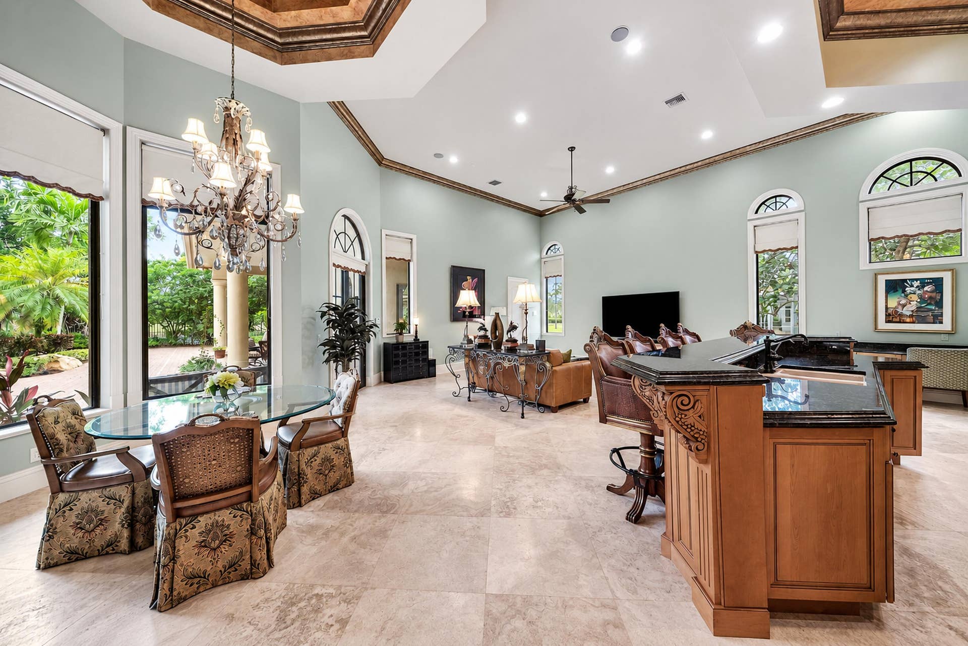 7730 Woodsmuir Drive, West Palm Beach, FL 33412 Dramatic Ceilings Throughout