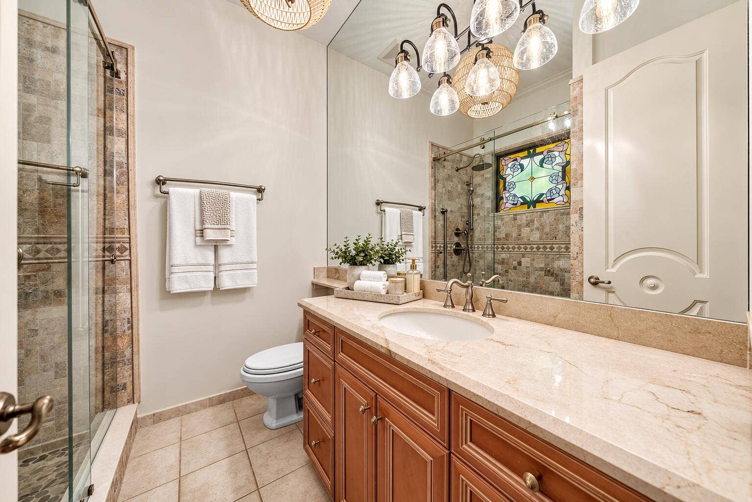 7730 Woodsmuir Drive, West Palm Beach, FL 33412 Ensuite 2nd Guest Bathroom