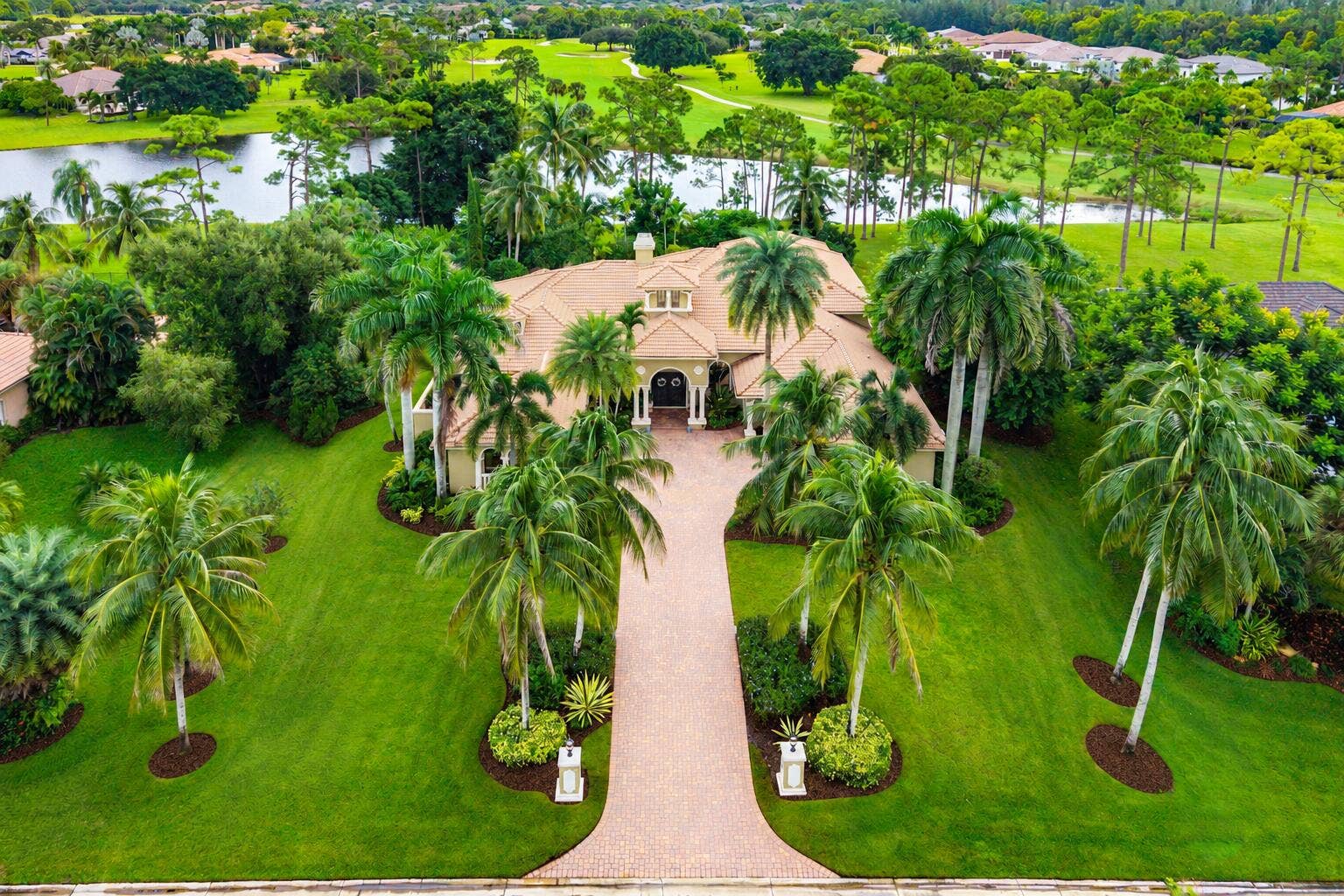 7730 Woodsmuir Drive, West Palm Beach, FL 33412 Aerial View