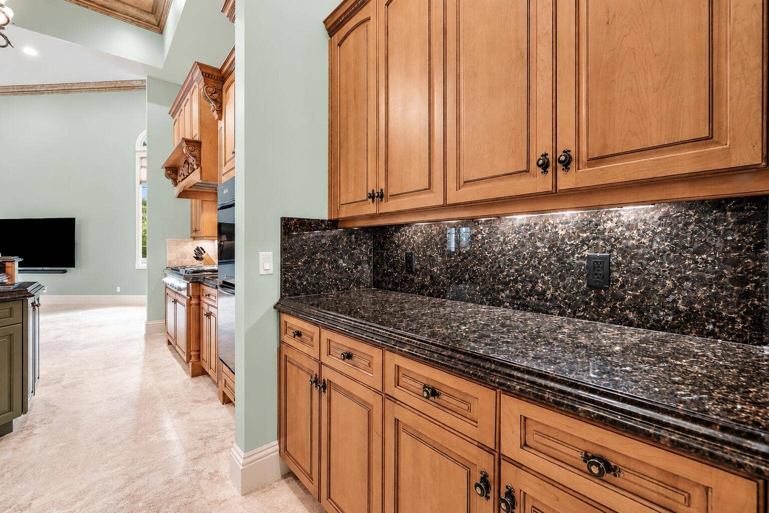 7730 Woodsmuir Drive, West Palm Beach, FL 33412 Butler's Pantry Area