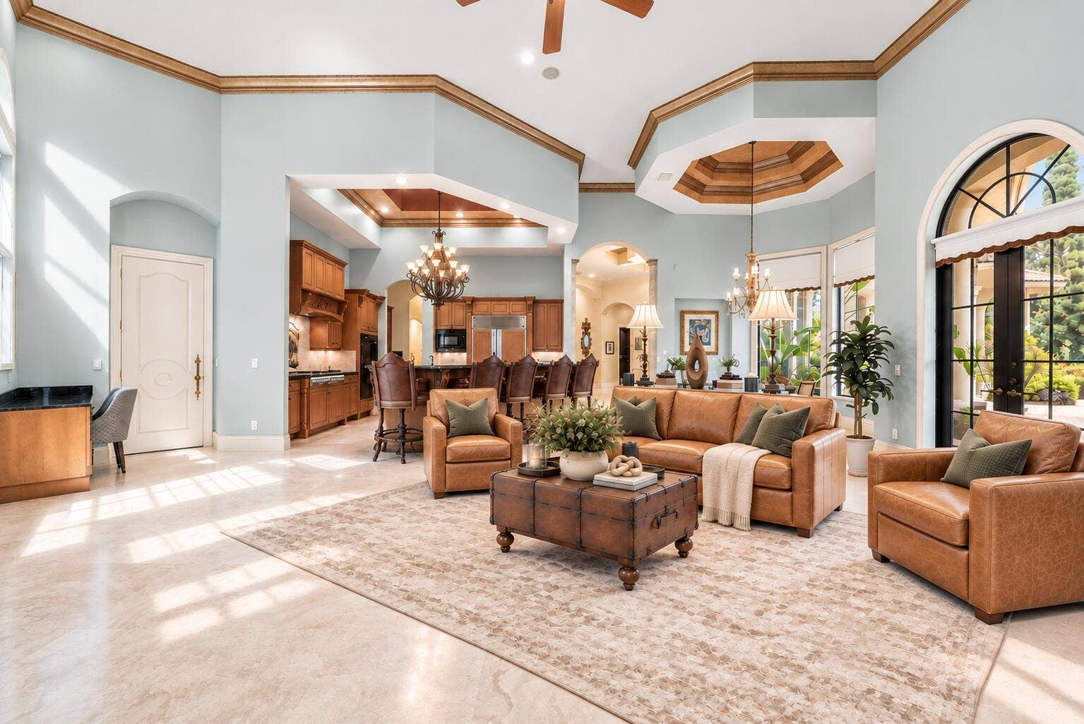 7730 Woodsmuir Drive, West Palm Beach, FL 33412 Open Concept Great Room