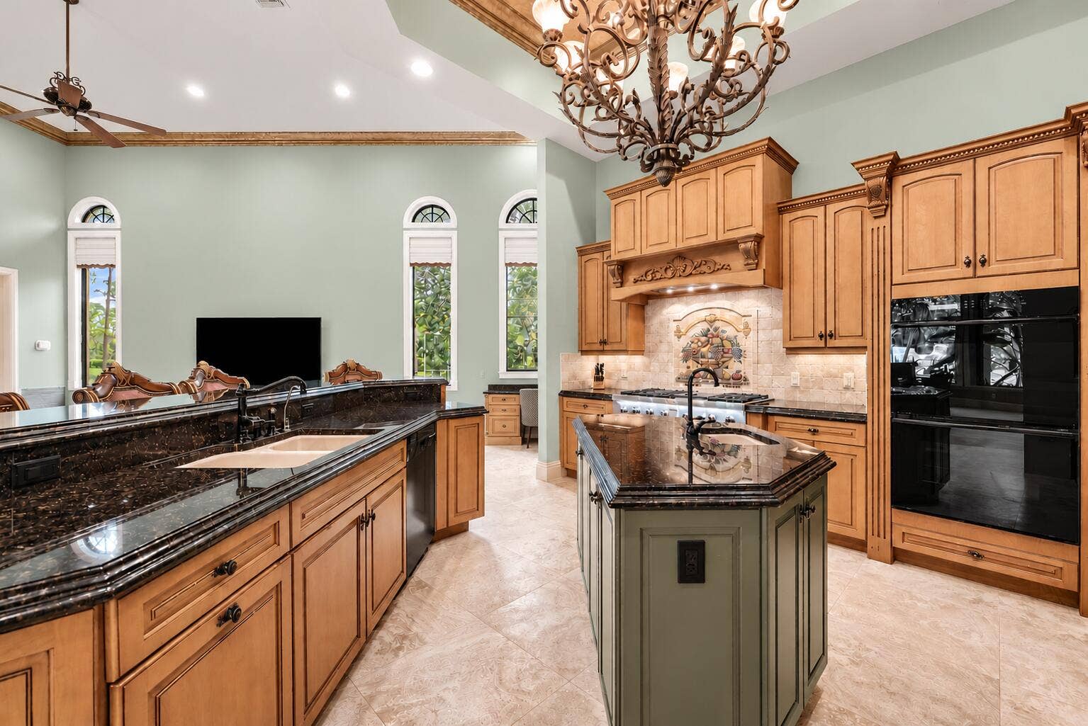 7730 Woodsmuir Drive, West Palm Beach, FL 33412 Custom Wood Work Throughout Kitchen