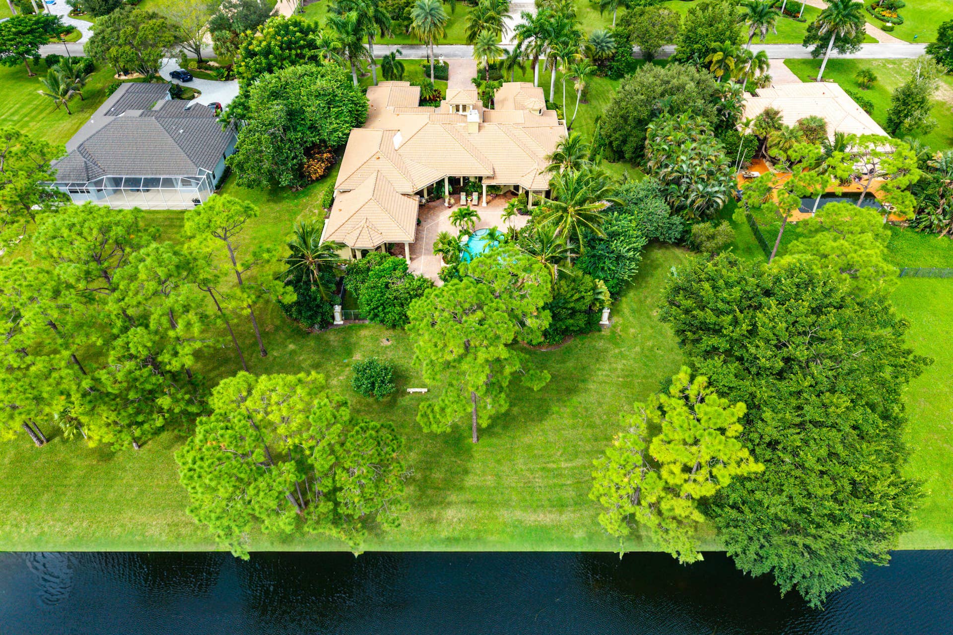 7730 Woodsmuir Drive, West Palm Beach, FL 33412 Aerial View