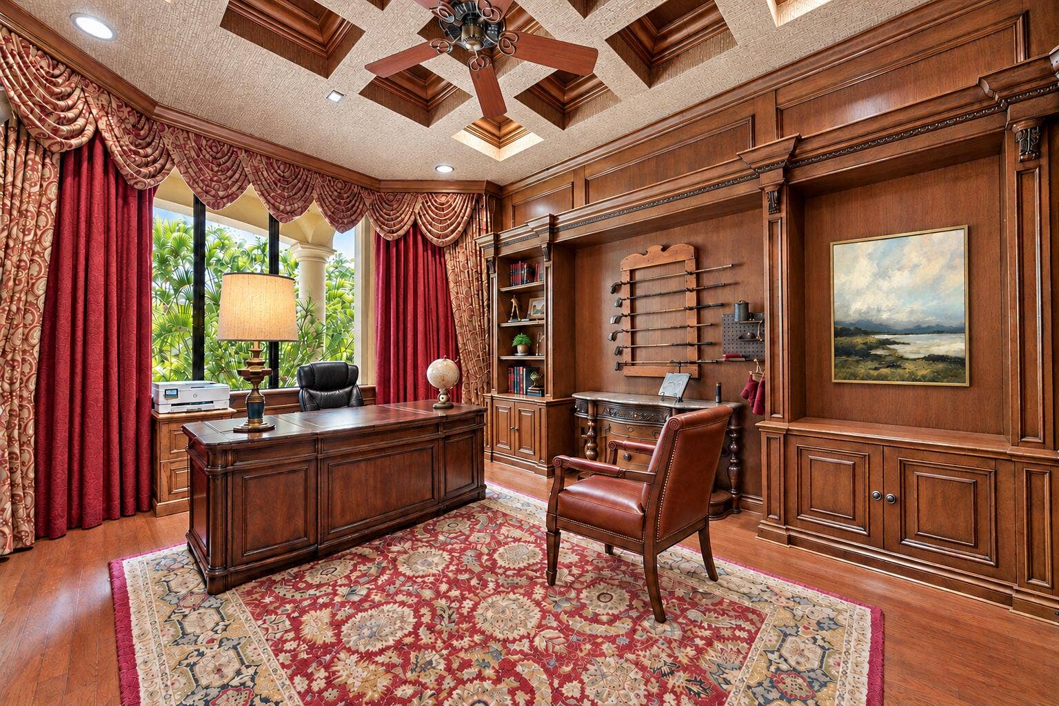7730 Woodsmuir Drive, West Palm Beach, FL 33412 Beautiful Design Detailing in Office