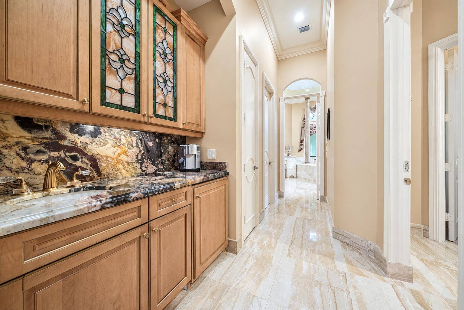 7730 Woodsmuir Drive, West Palm Beach, FL 33412 Primary Suite Coffee Wet Bar