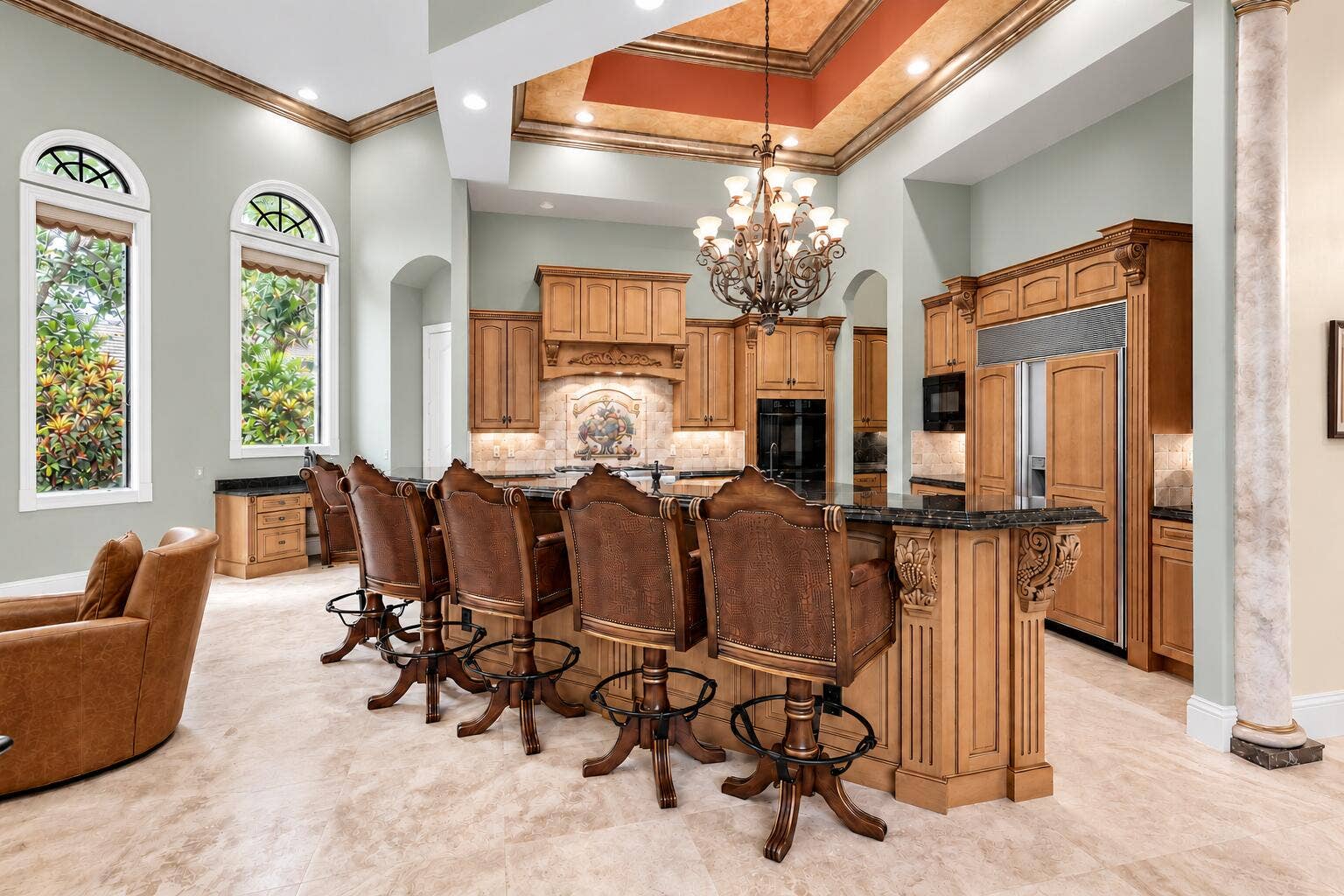 7730 Woodsmuir Drive, West Palm Beach, FL 33412 Custom Crafted Kitchen