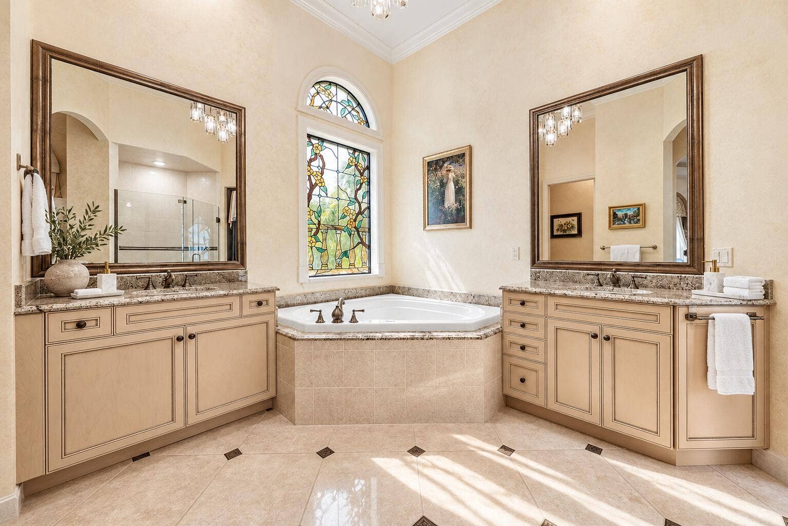 7730 Woodsmuir Drive, West Palm Beach, FL 33412 Guest House Dual Sinks and SOaking Tub