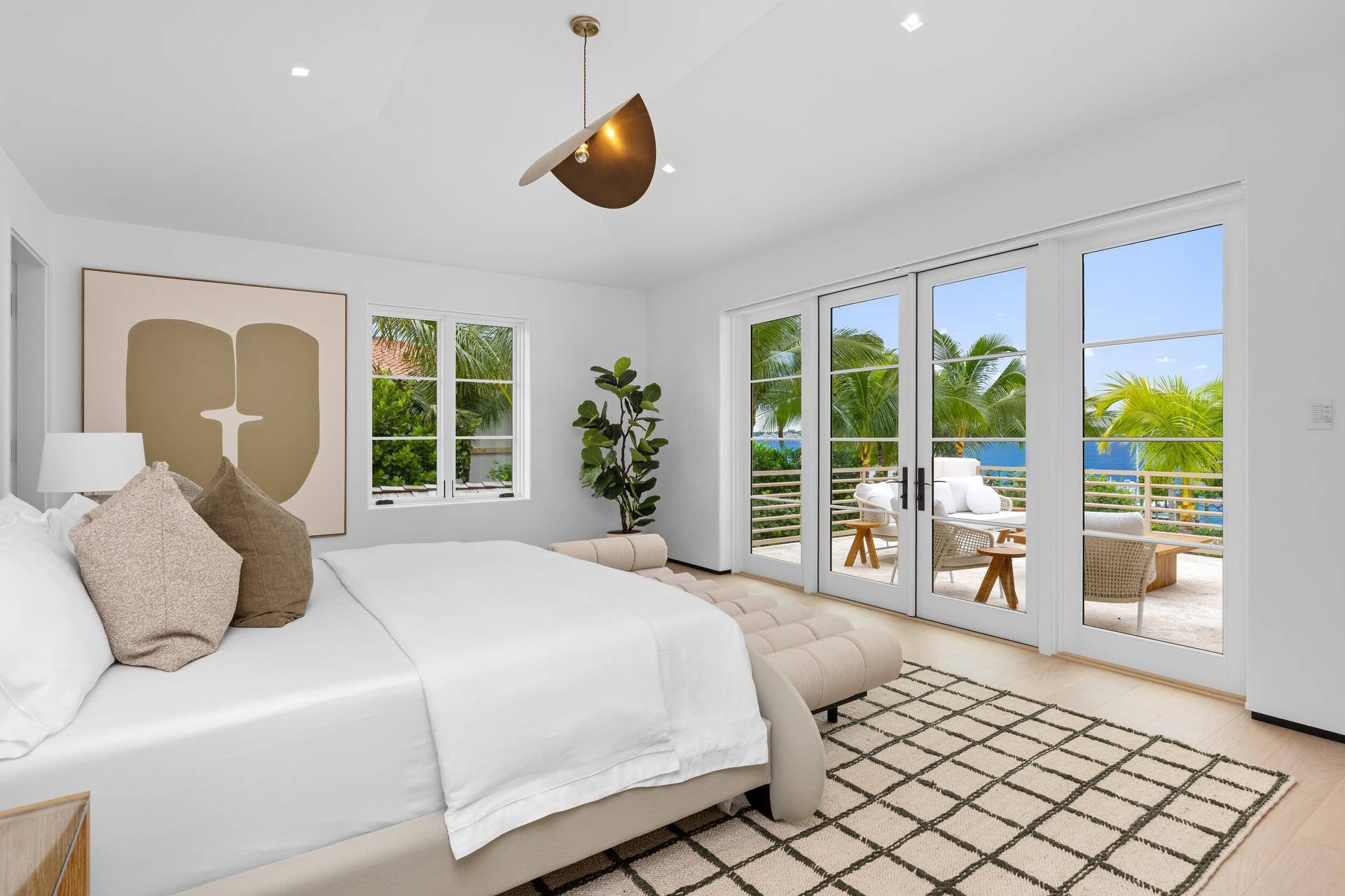 1265 N Lake Way, Palm Beach, FL 33480 44 - Guest Bed 1