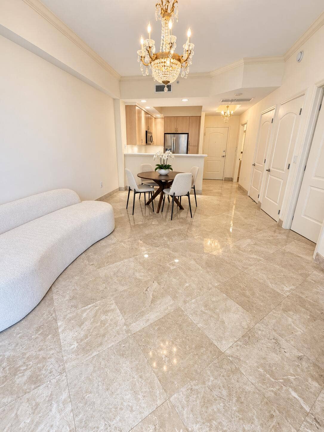 801 S OLIVE Avenue, #1027, West Palm Beach, FL 33401 All Marble Flooring Throughout