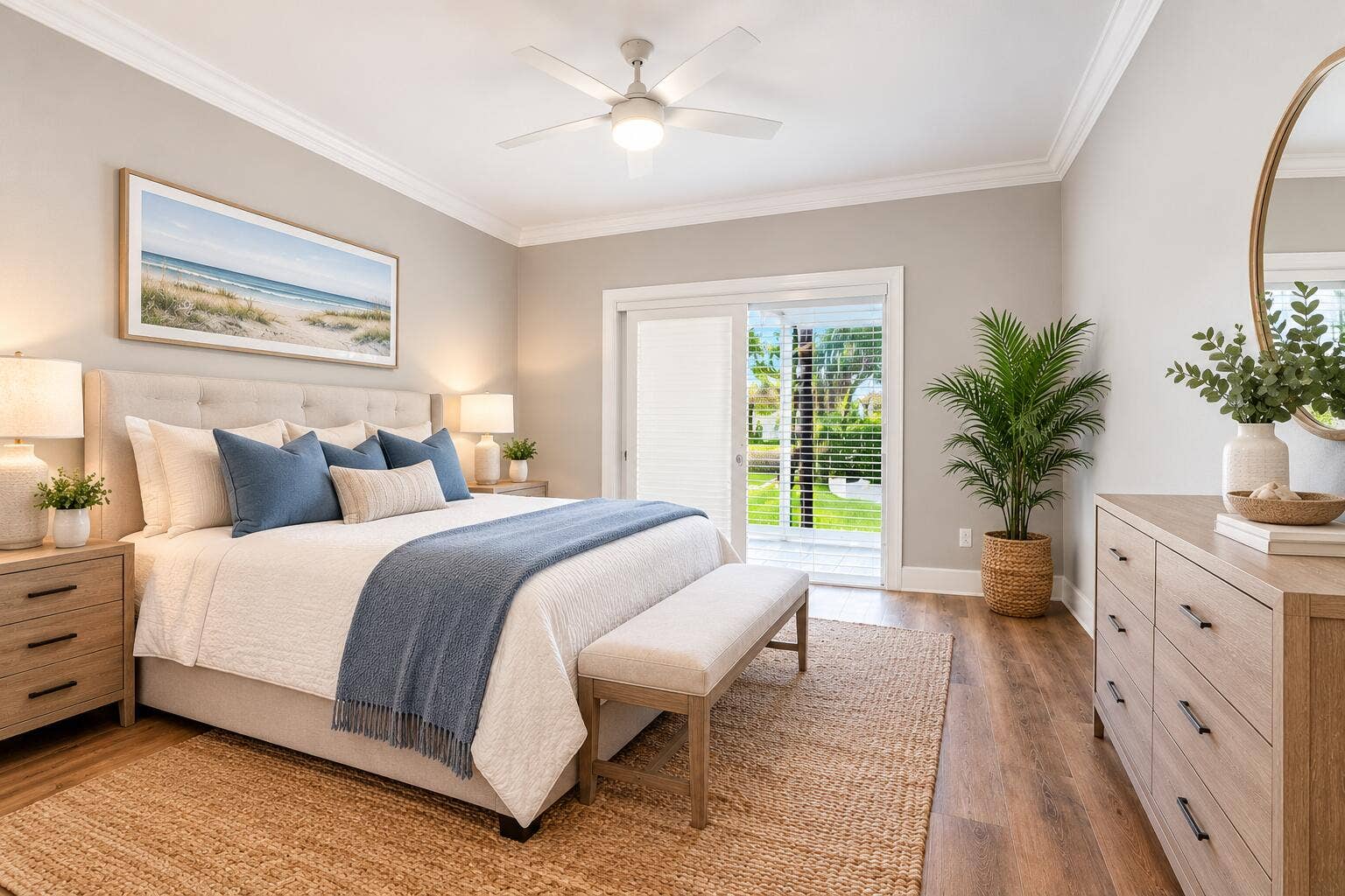 730 GREENSWARD Court, #108-J, Delray Beach, Delray Beach, FL 33445 Bright Coastal Bedroom Retreat
