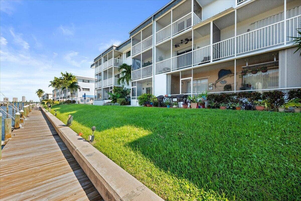 131 Doolen Court, #207, North Palm Beach, North Palm Beach, FL 33408 Rear of building