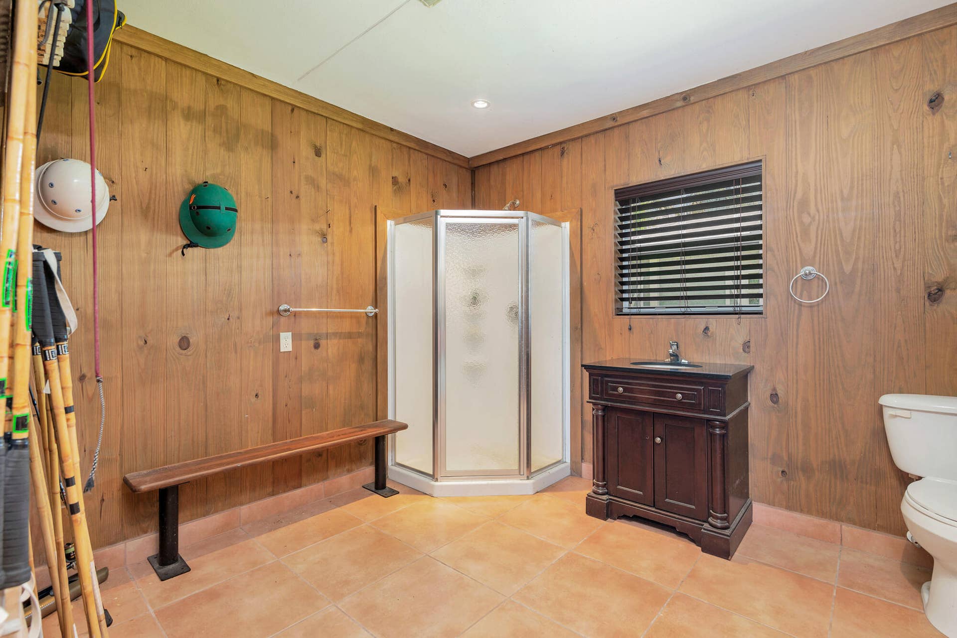 Locker Room & Full Bath
