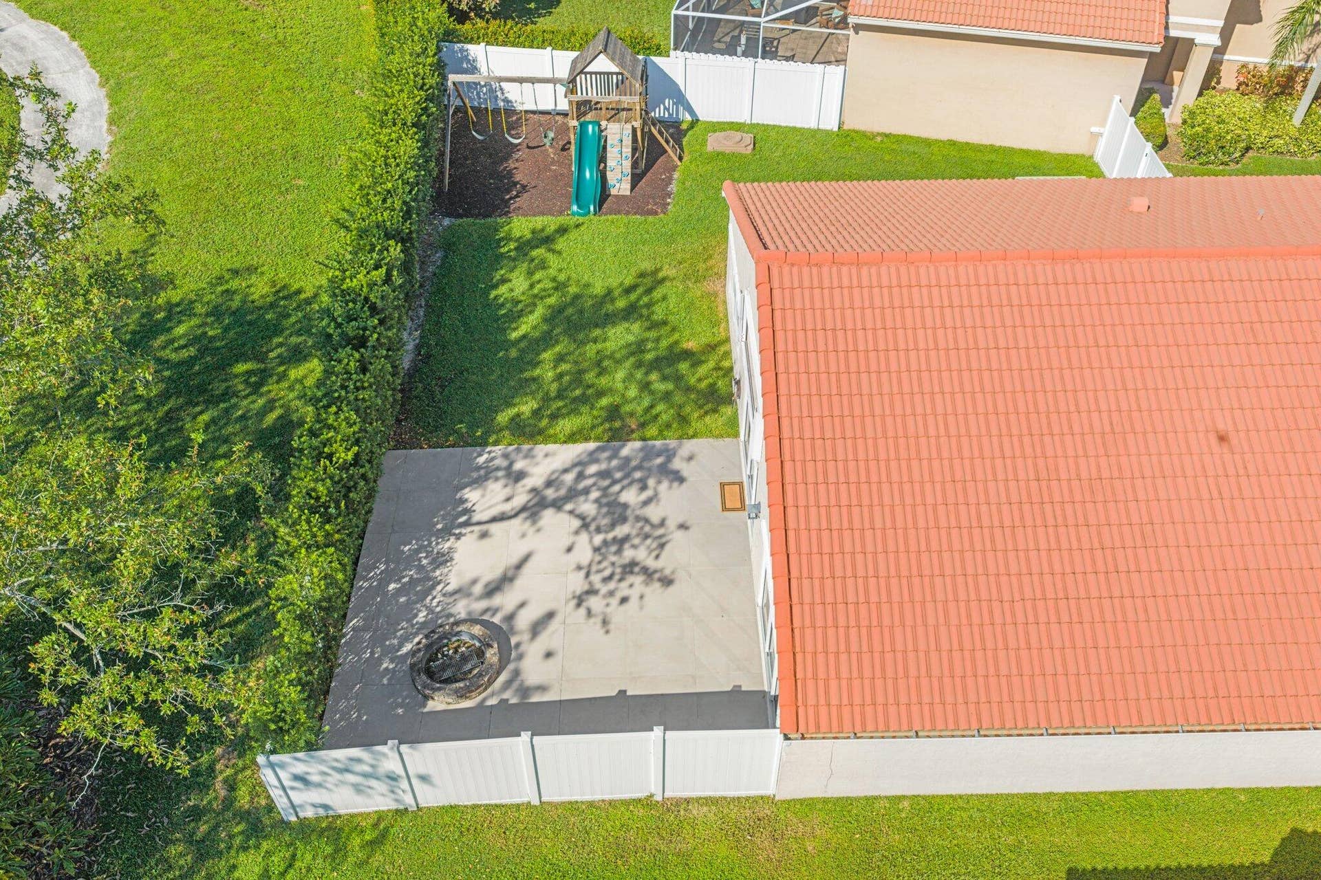 Aerial Backyard