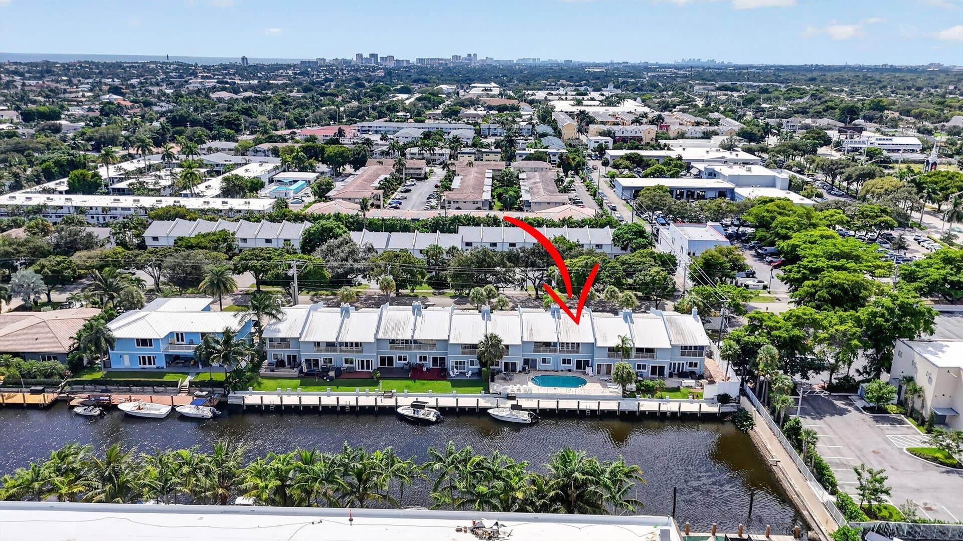 2107 NE 44th Street, Lighthouse Point, FL 33064 Aerial