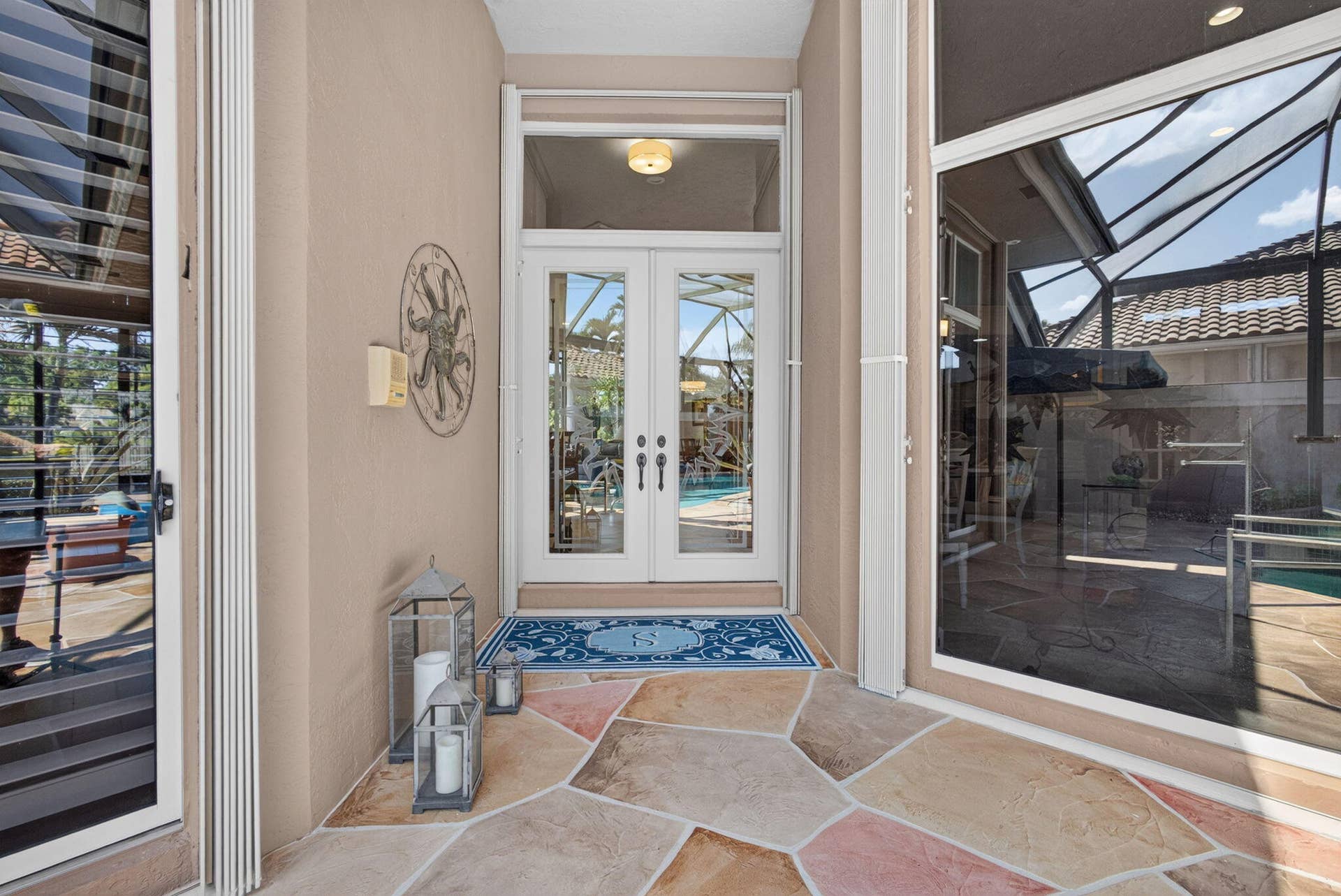 8863 LAKES Boulevard, West Palm Beach, FL 33412 Entrance to Home