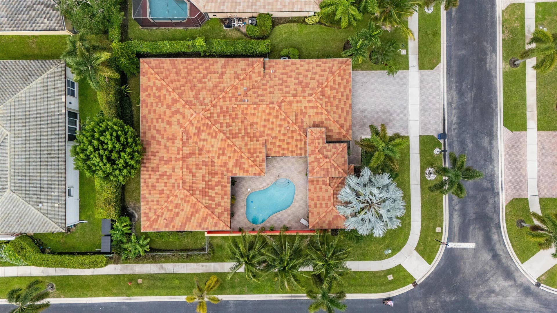 Aerial Overhead-New Roof
