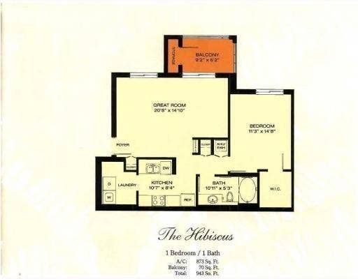 6533 EMERALD DUNES Drive, #107, West Palm Beach, West Palm Beach, FL 33411 floor plan