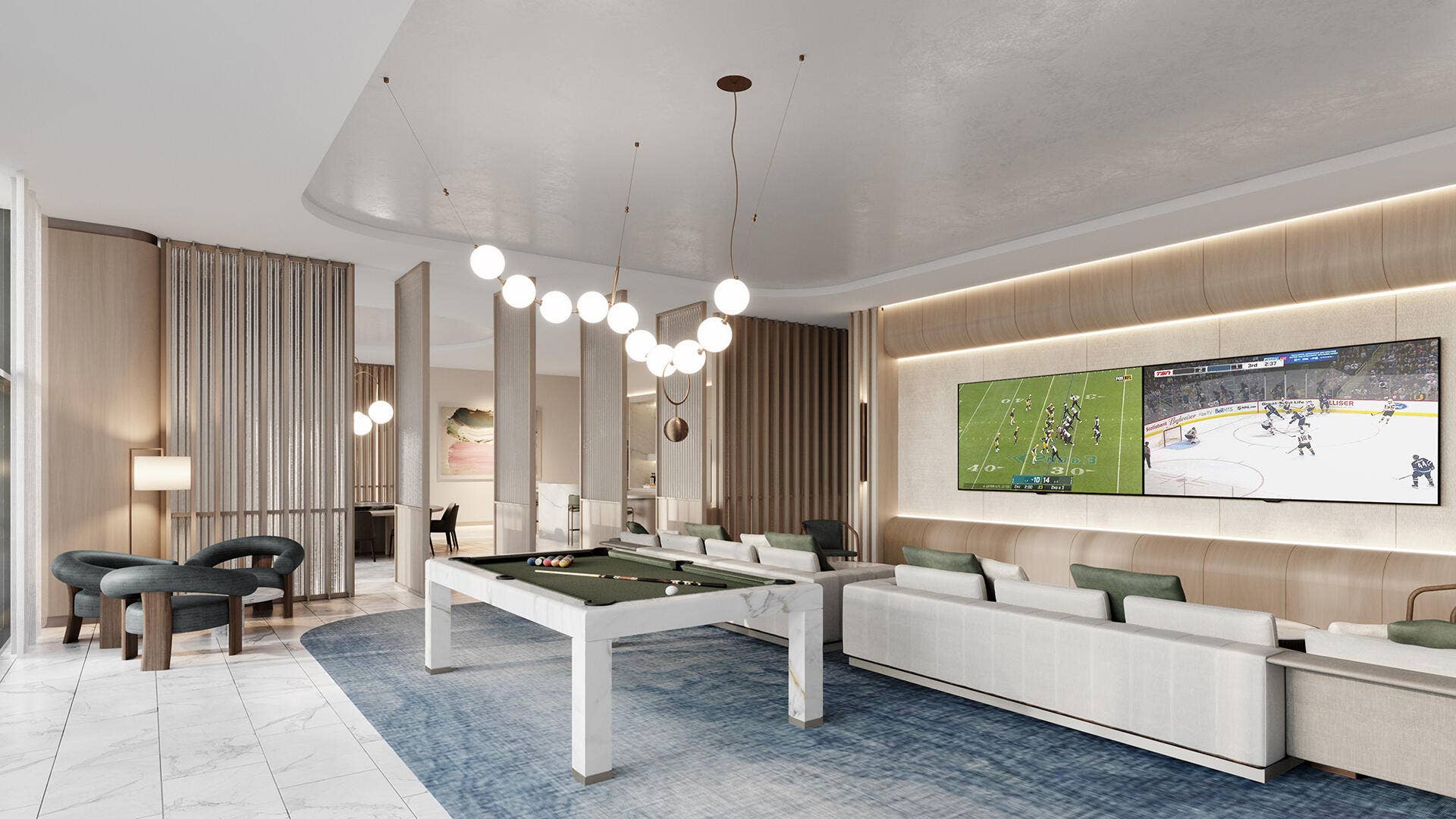 900 N OCEAN Boulevard, #1204, Pompano Beach, FL 33062 Game and Entertaining Space