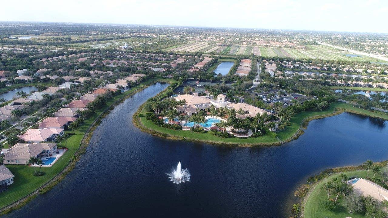 6931 Belmont Shore Drive, Delray Beach, FL 33446 Gorgeous lakes surround community