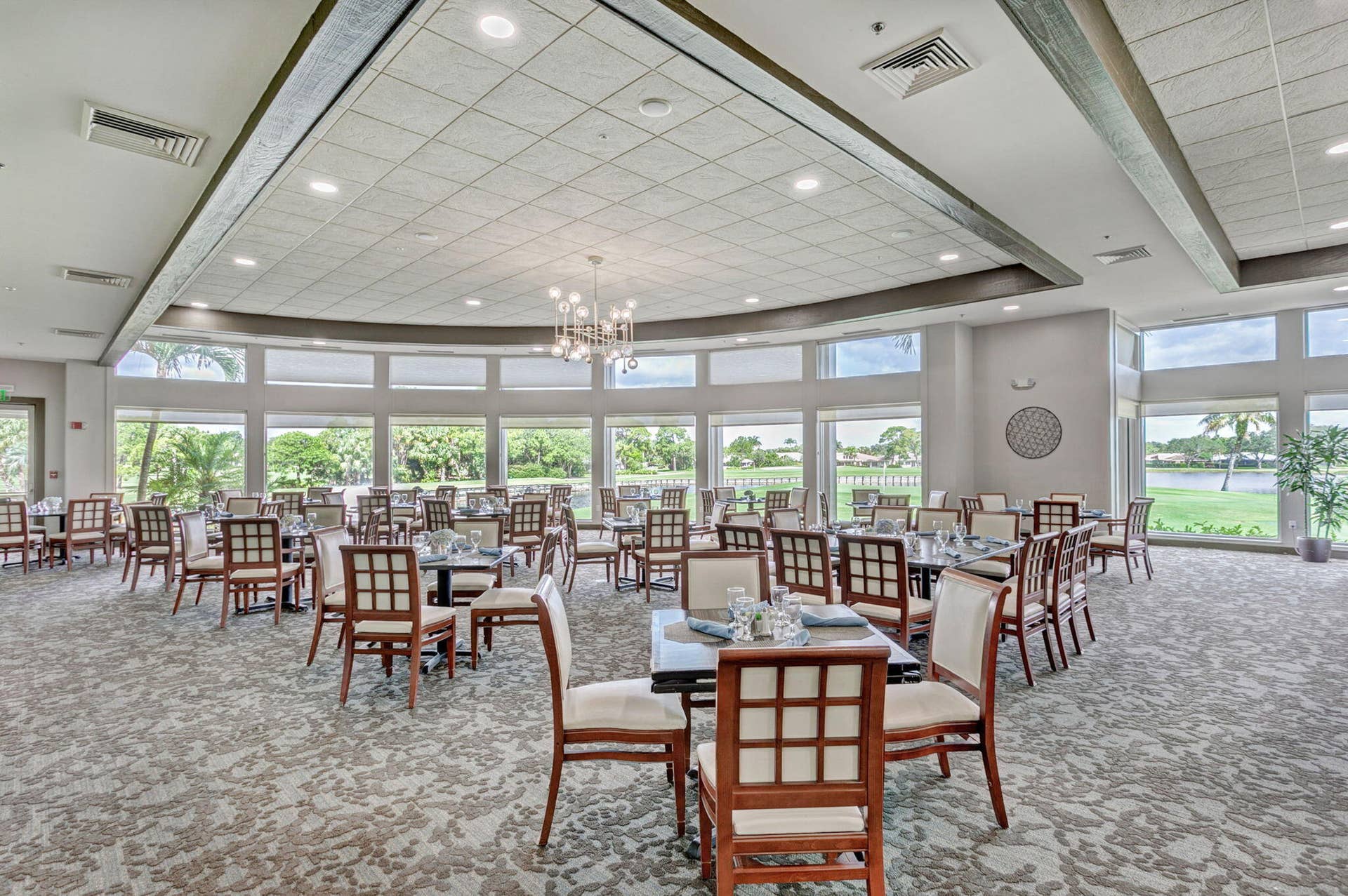east club house dining room