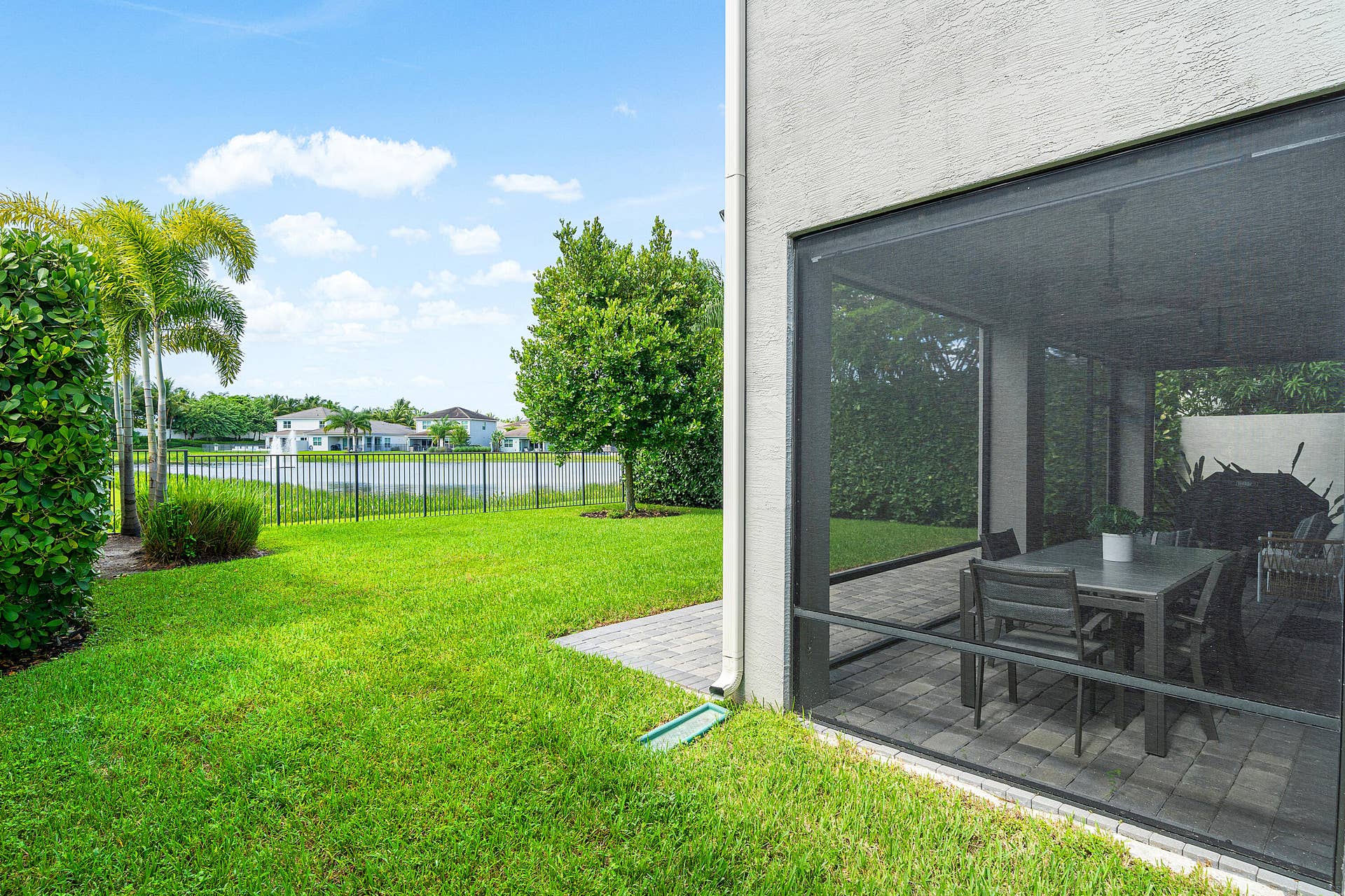15263 Cherry Creek Lane, Delray Beach, FL 33446 Screened Patio - Alternate View