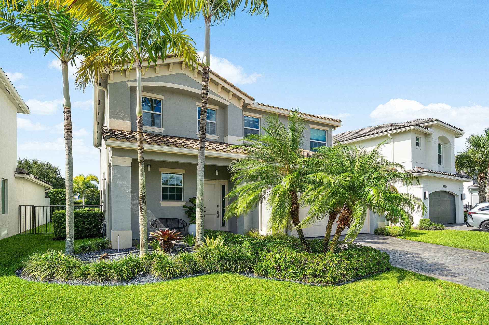 15263 Cherry Creek Lane, Delray Beach, FL 33446 Front Exterior - Corner View
