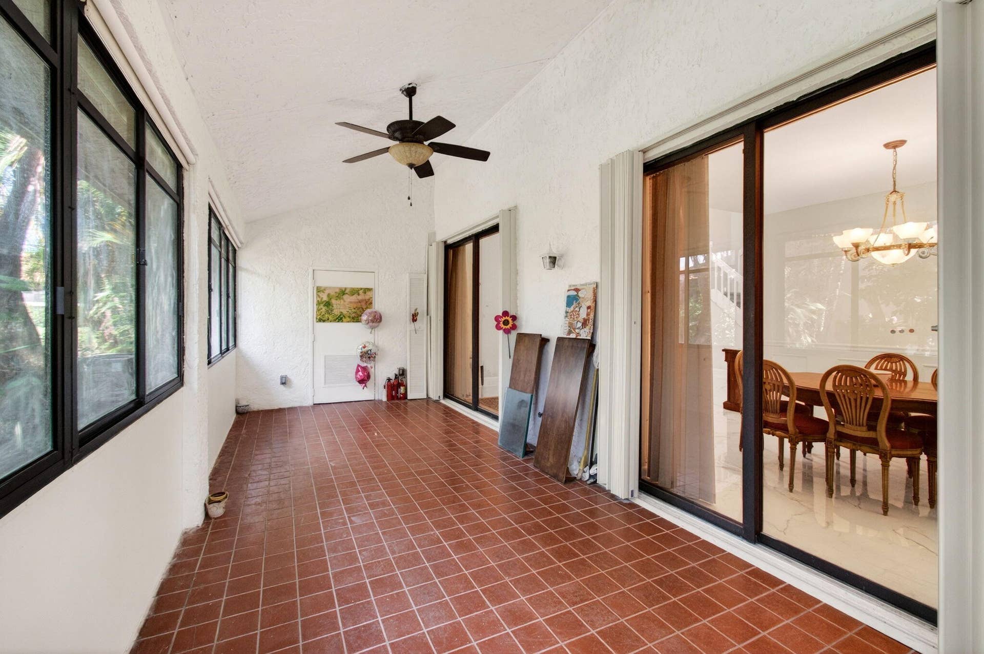 enclosed patio