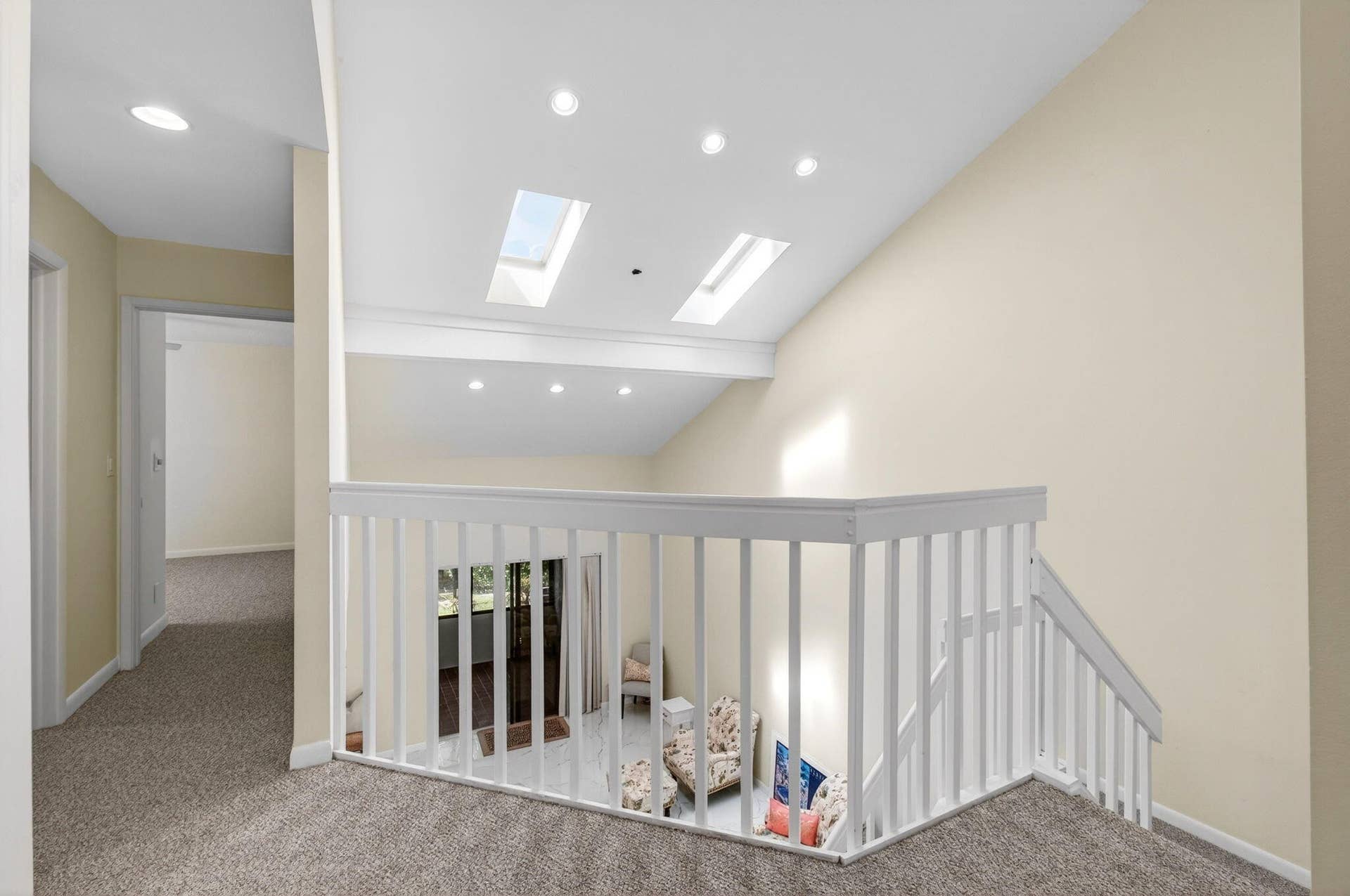 upstairs landing
