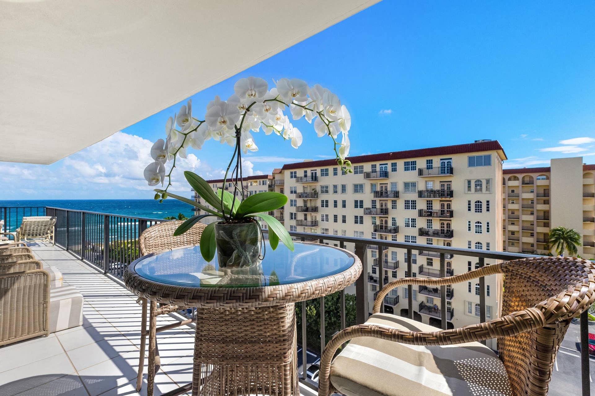 3460 S Ocean Boulevard, #7160, Palm Beach, FL 33480 Terrace View