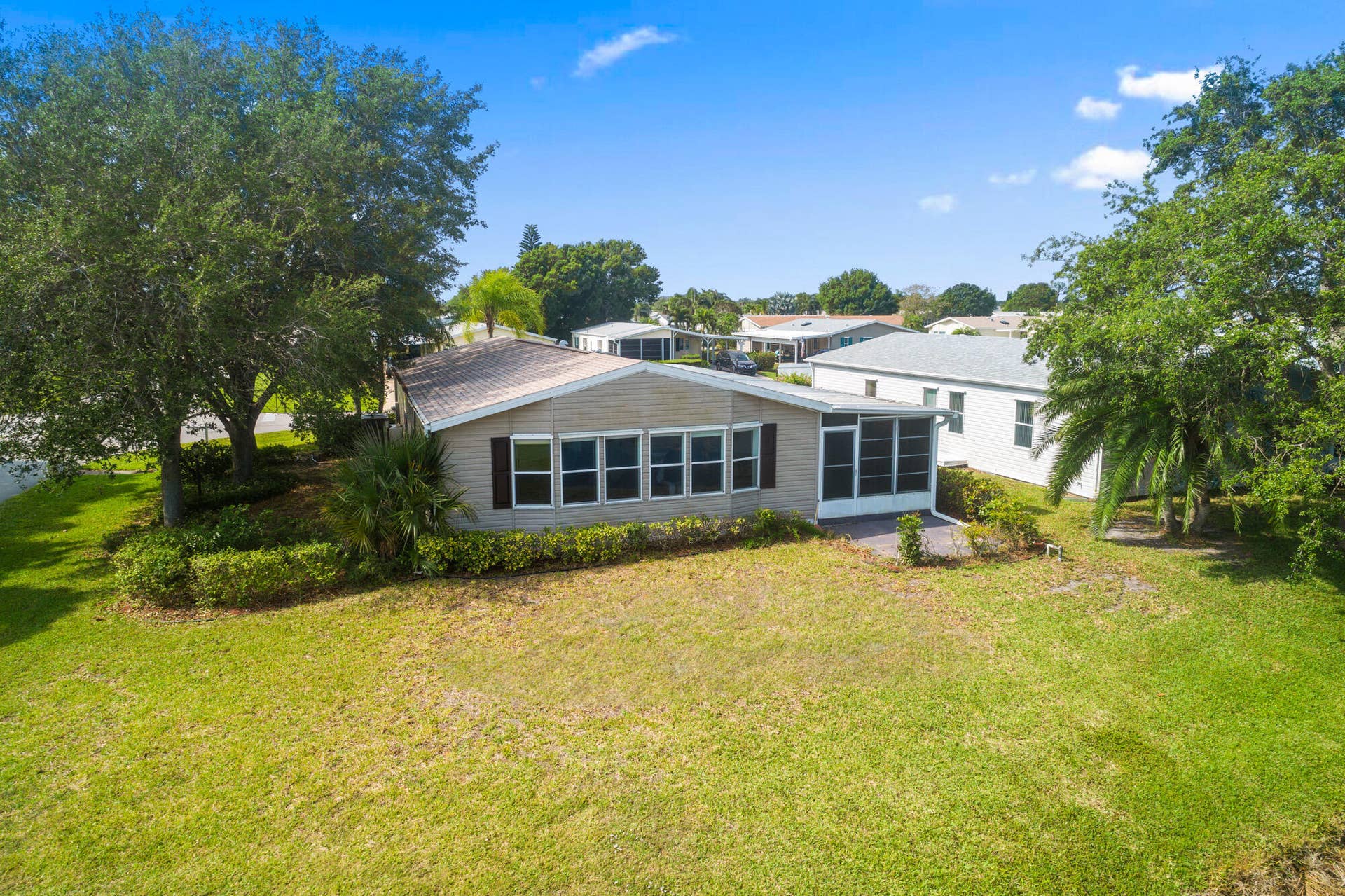 3716 Nimblewill Court, Port St Lucie, FL 34952 close up of back of house