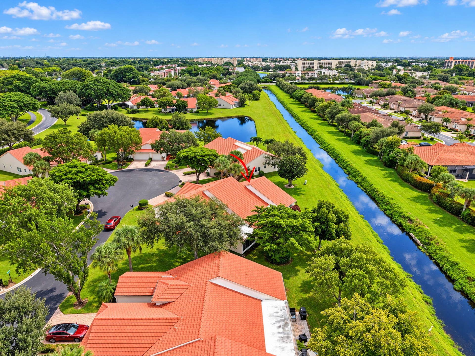 7700 CORAL LAKE Drive, Delray Beach, FL 33446 Aerial View