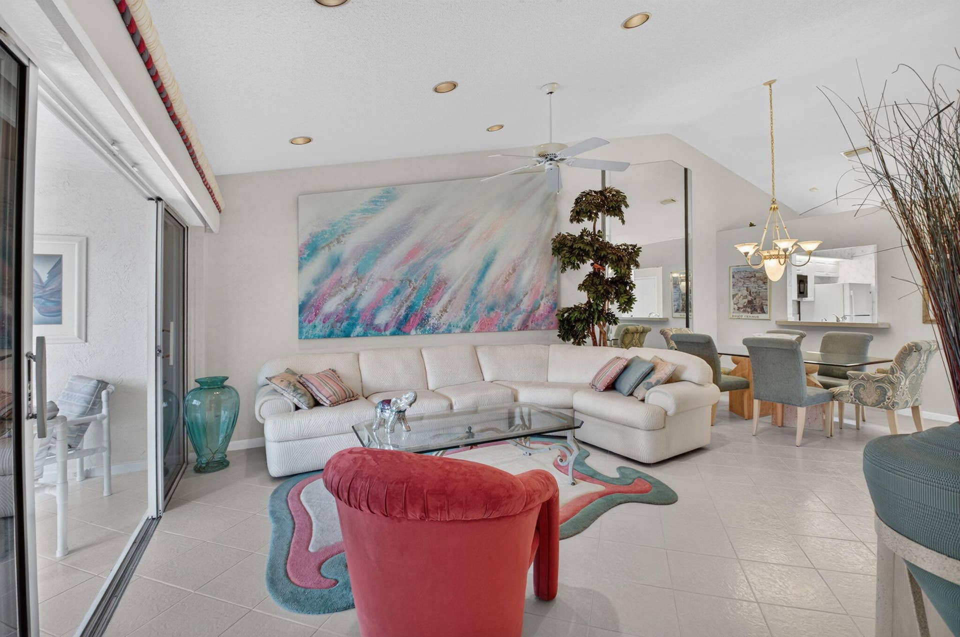 7700 CORAL LAKE Drive, Delray Beach, FL 33446 Living Room