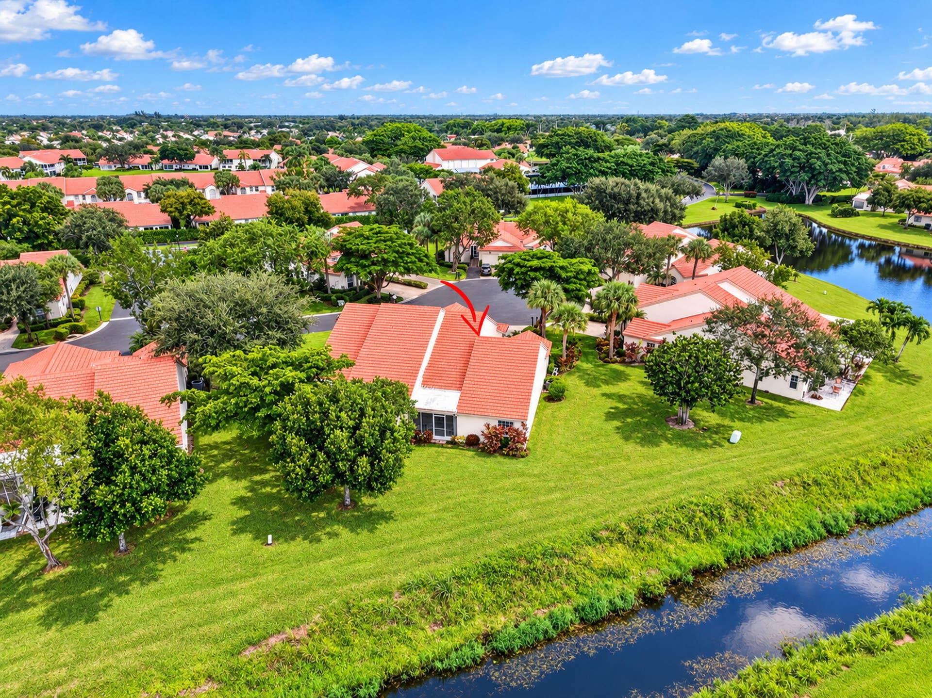 7700 CORAL LAKE Drive, Delray Beach, FL 33446 Aerial View