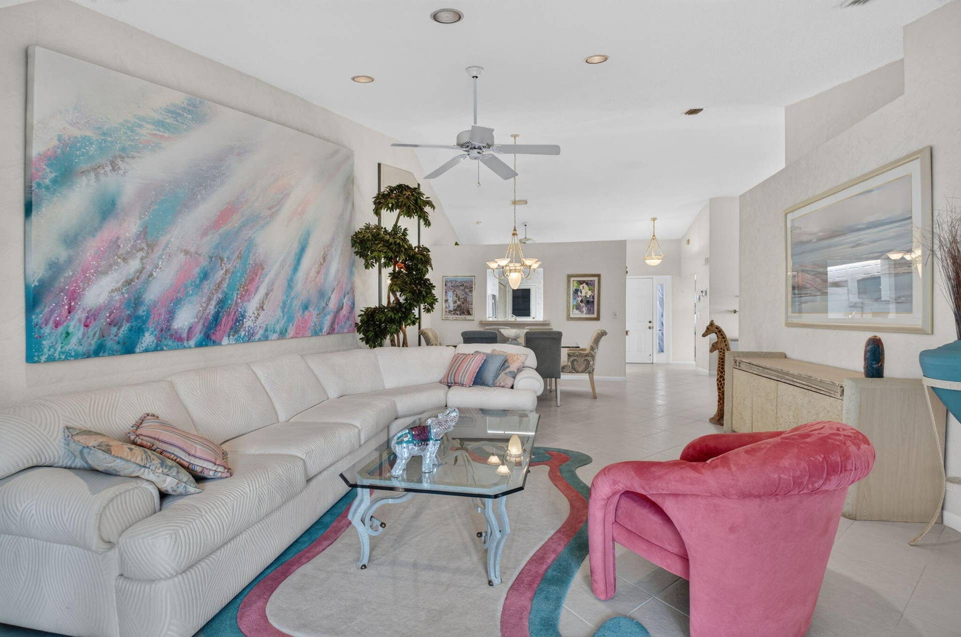 7700 CORAL LAKE Drive, Delray Beach, FL 33446 Living Room