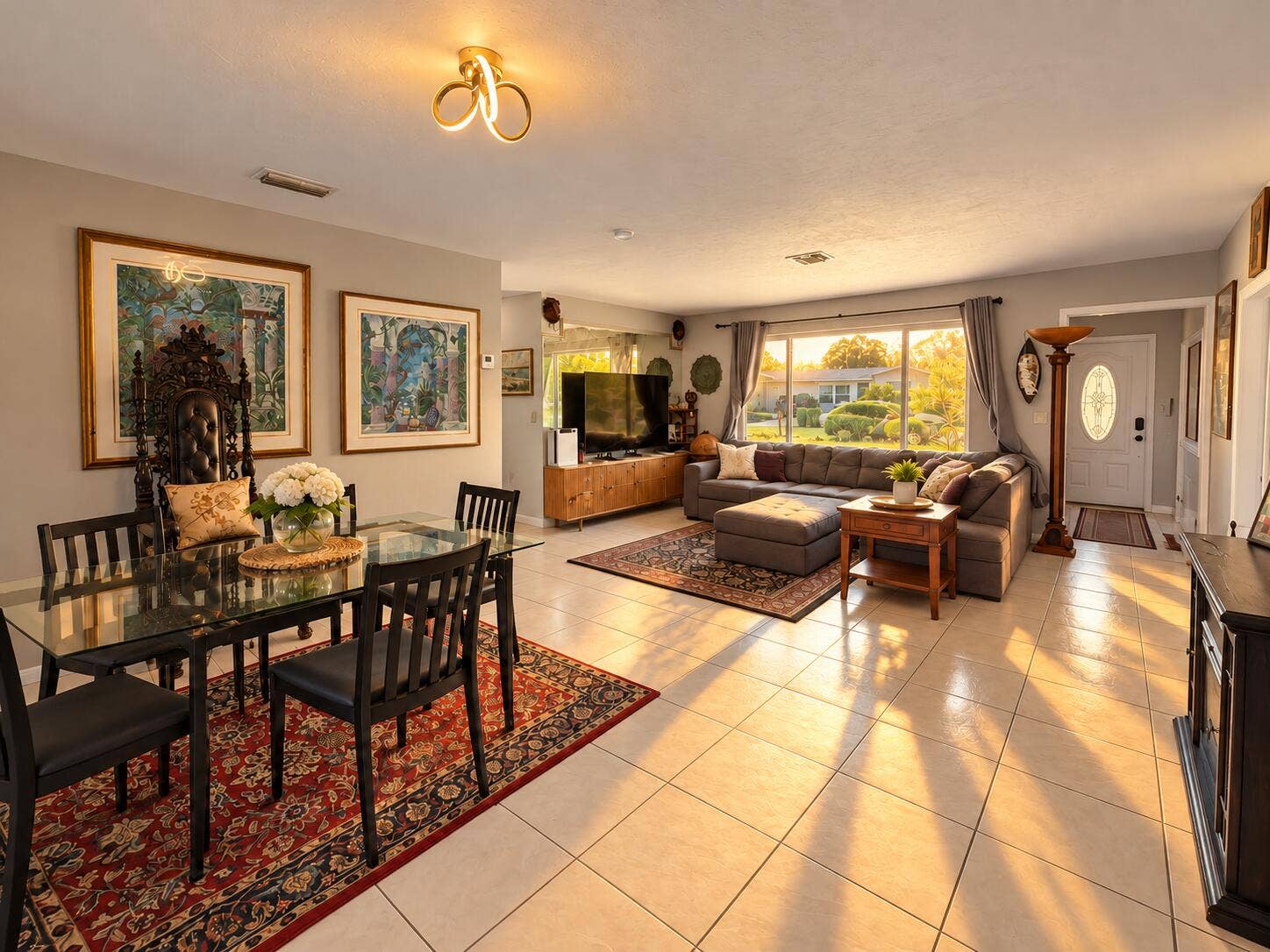 236 TAM O SHANTER Drive, Palm Springs, FL 33461 LivingroomareaGLOW
