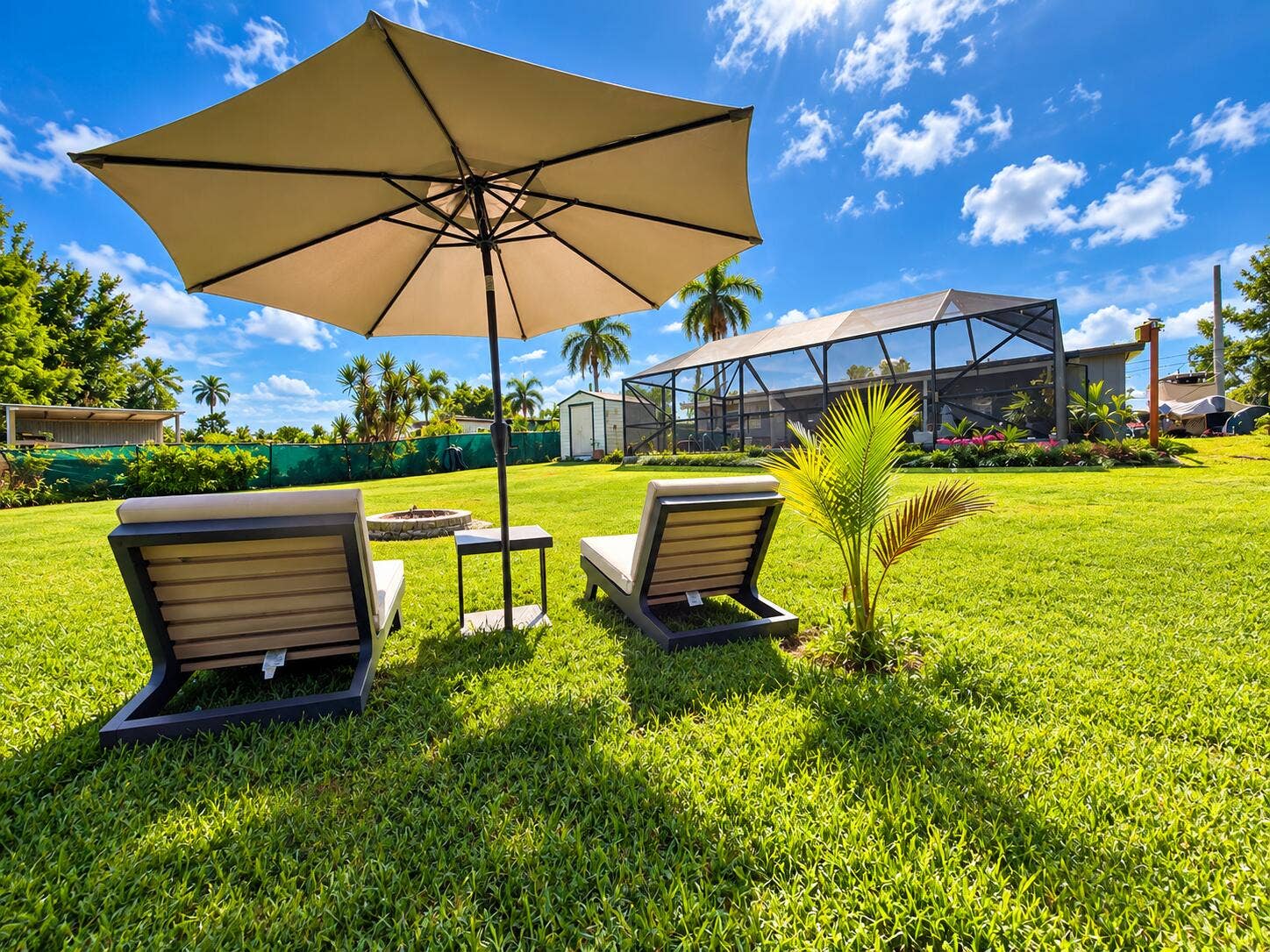 236 TAM O SHANTER Drive, Palm Springs, FL 33461 Backyard