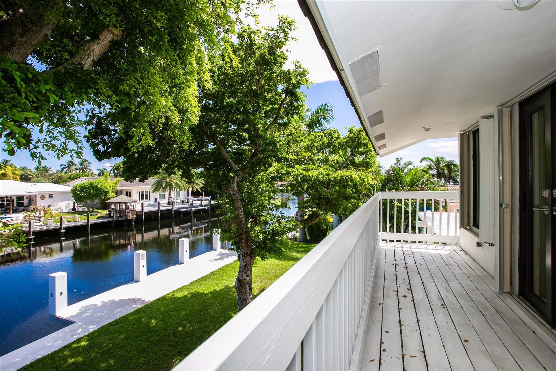 1806 NE 22ND Terrace, Fort Lauderdale, Fort Lauderdale, FL 33305 2nd bedroom balcony and view facing south east
