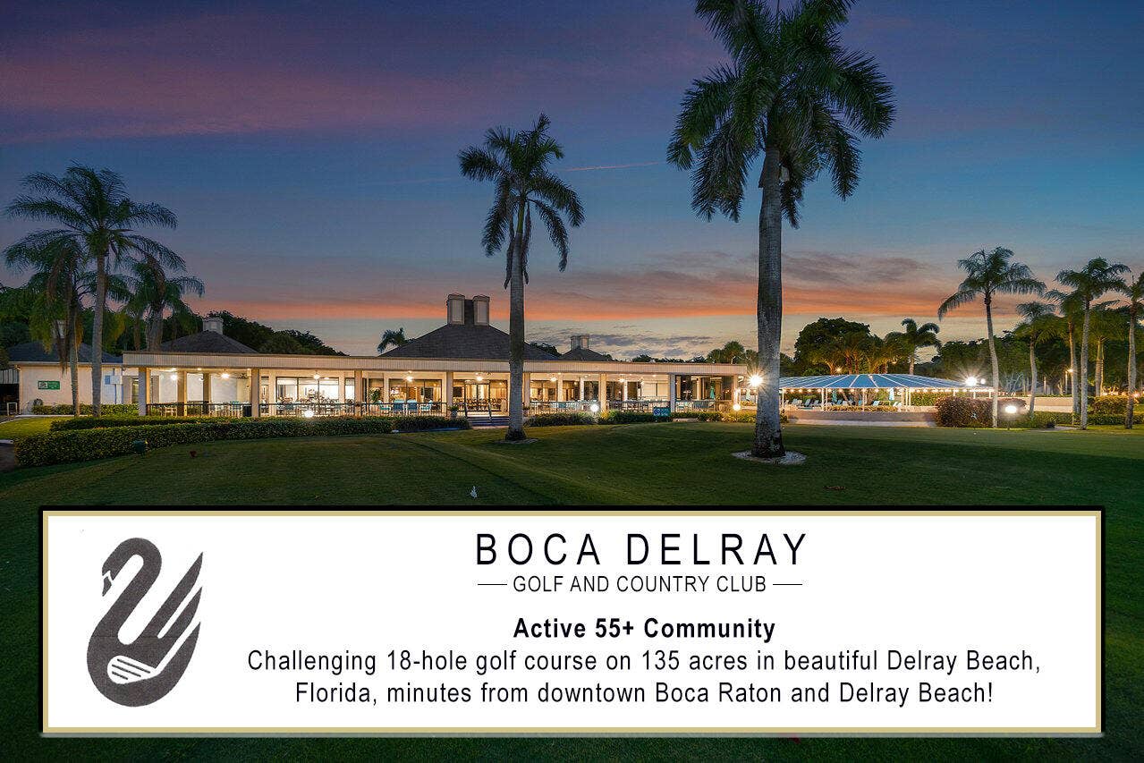 5265 FAIRWAY WOODS Drive, #3112, Delray Beach, FL 33484 Boca Delray Golf & Country Club at Night