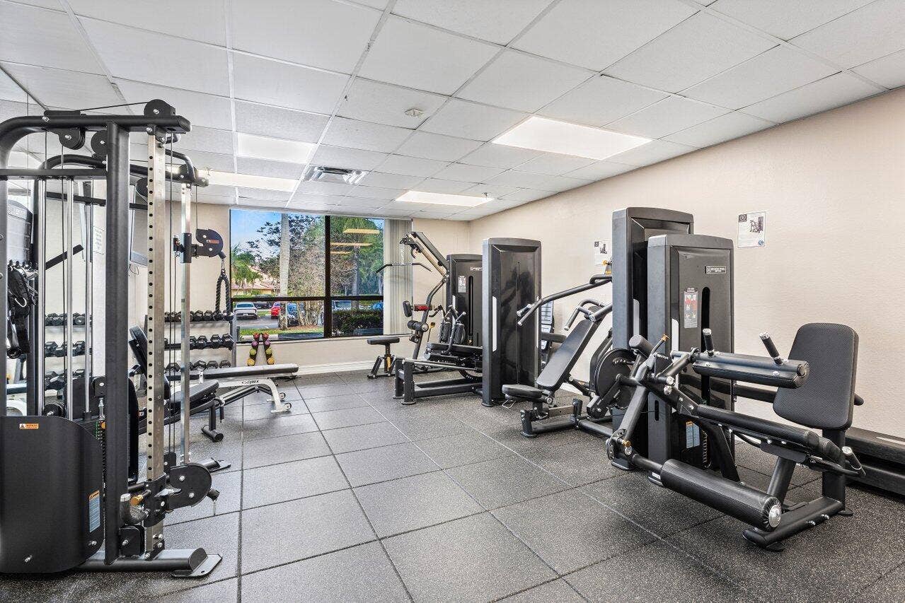 5265 FAIRWAY WOODS Drive, #3112, Delray Beach, FL 33484 Country Club New 2025 Weight Room