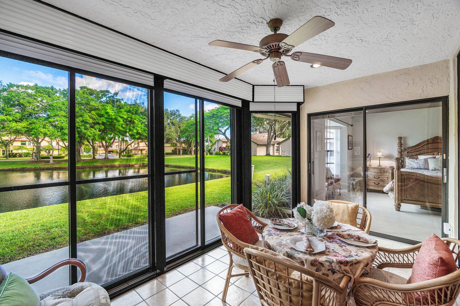 5265 FAIRWAY WOODS Drive, #3112, Delray Beach, FL 33484 Patio Space Out Back