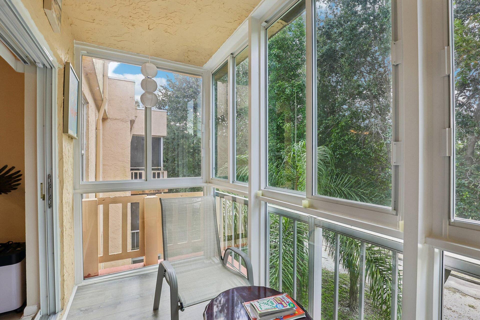 8400 LAGOS DE CAMPO Boulevard, #303, Tamarac, FL 33321 balcony 2. Lagos De Campo Blvd unit 303