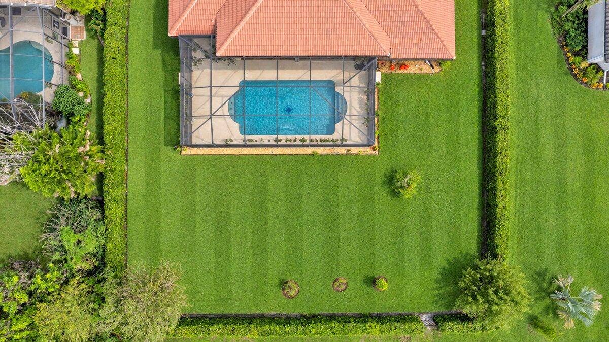 Drone Private Backyard