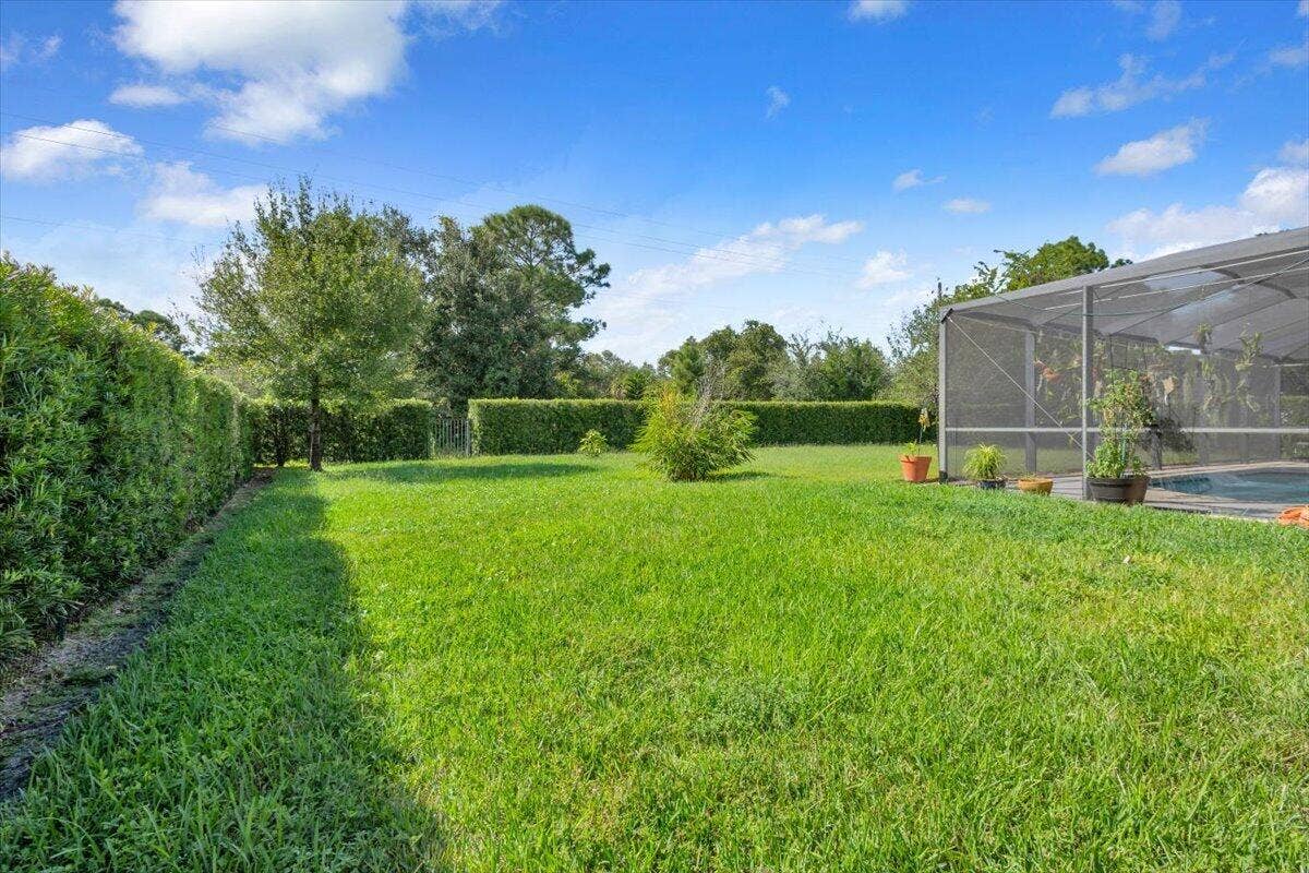 Private Backyard