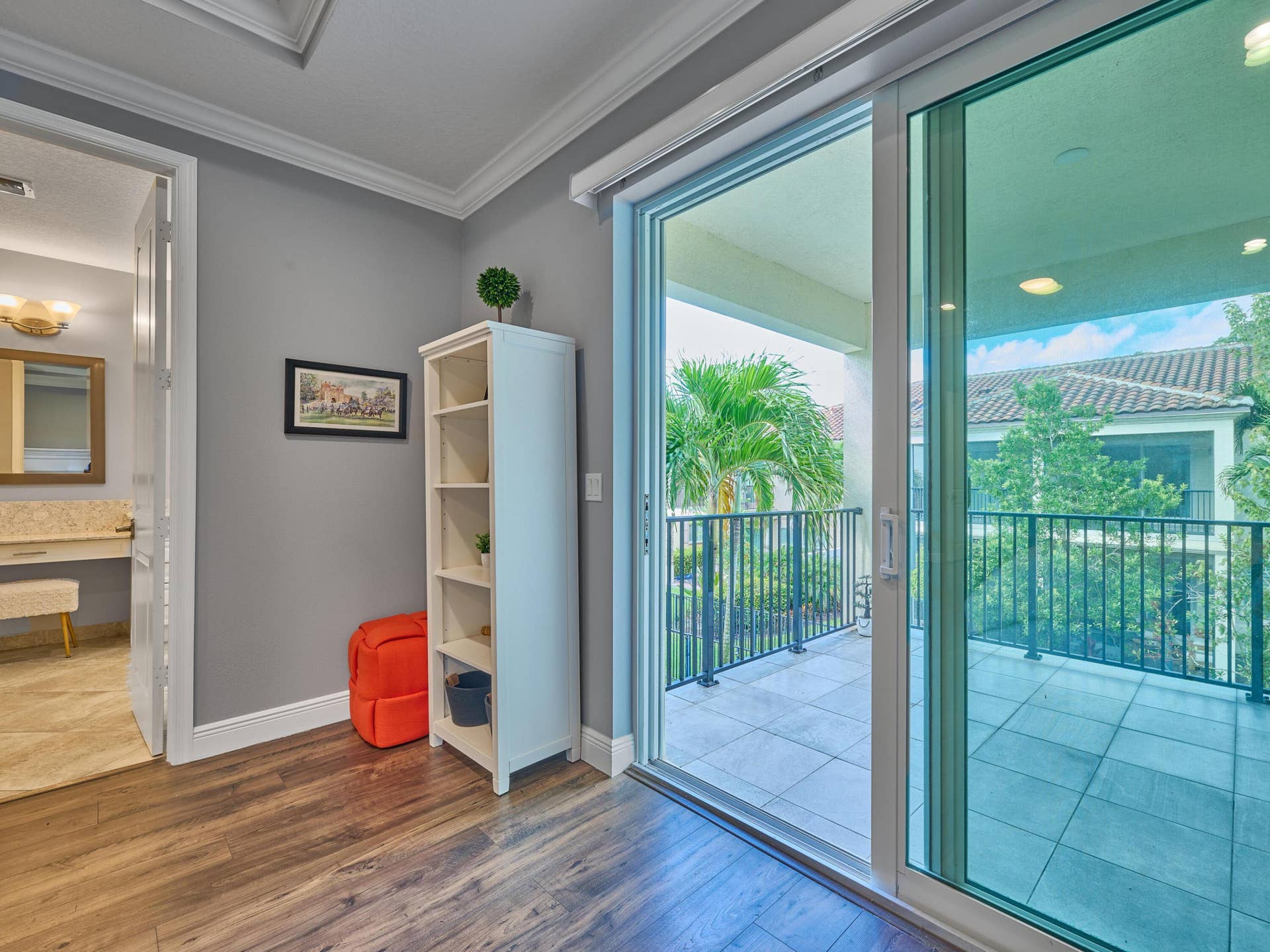 141 SWORD FERN Place, Wellington, FL 33414 Primary Bedroom/Balcony