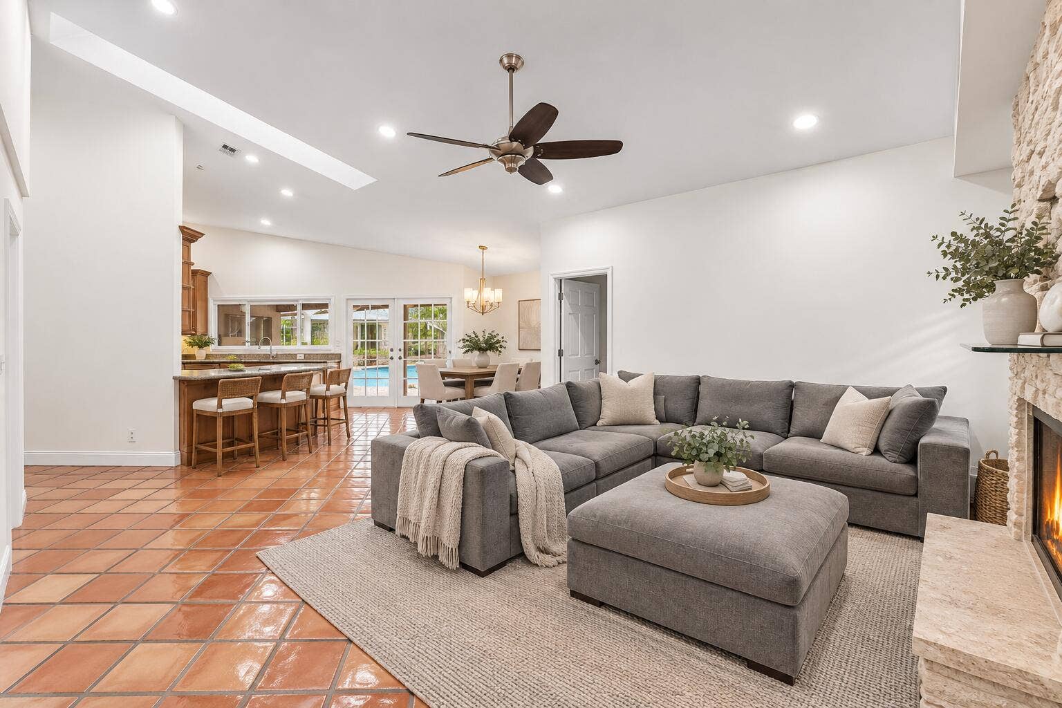 14757 HORSESHOE Trace, Wellington, FL 33414 Family Room/ Kitchen