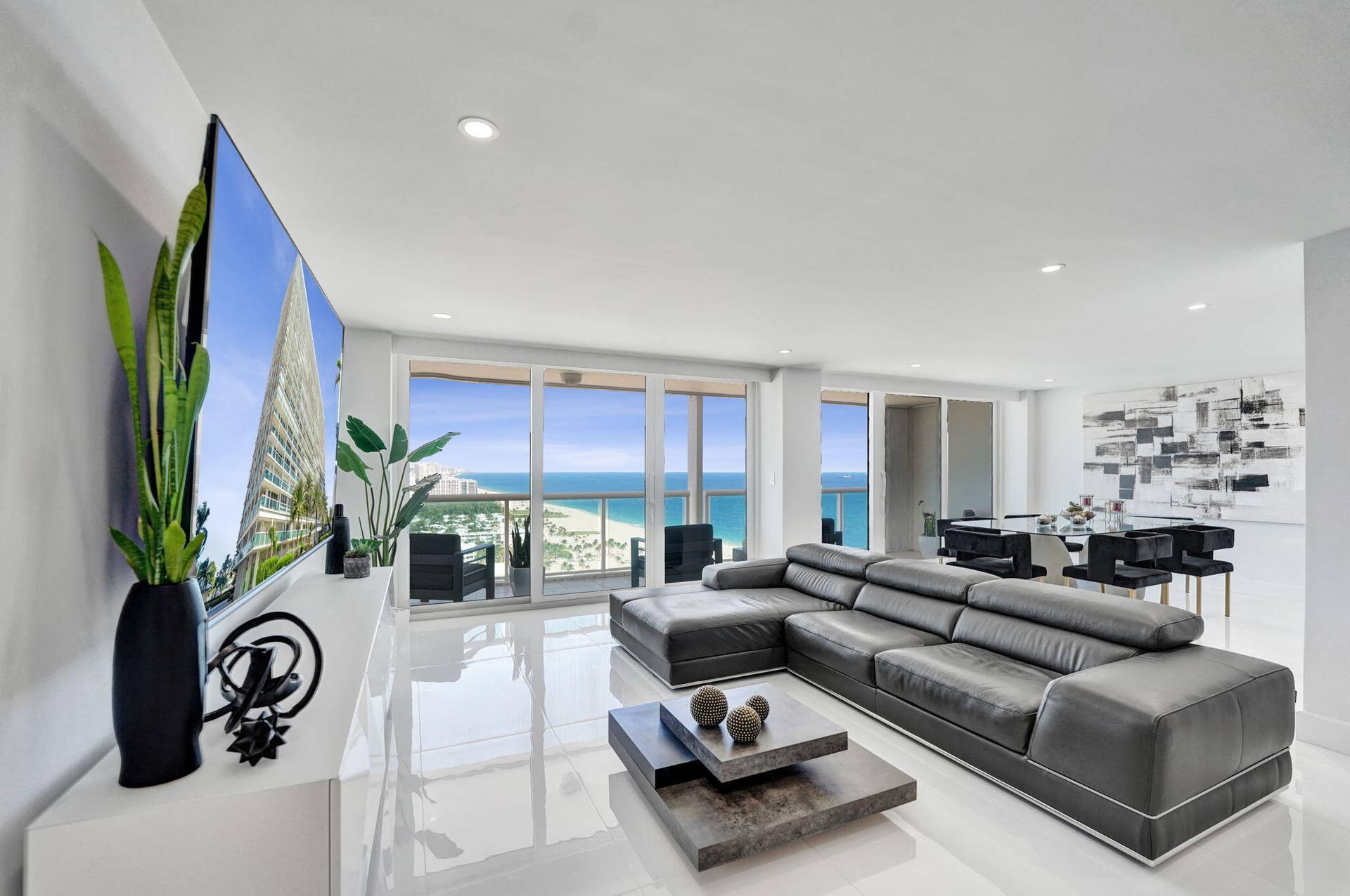 Living Room & Dining Room