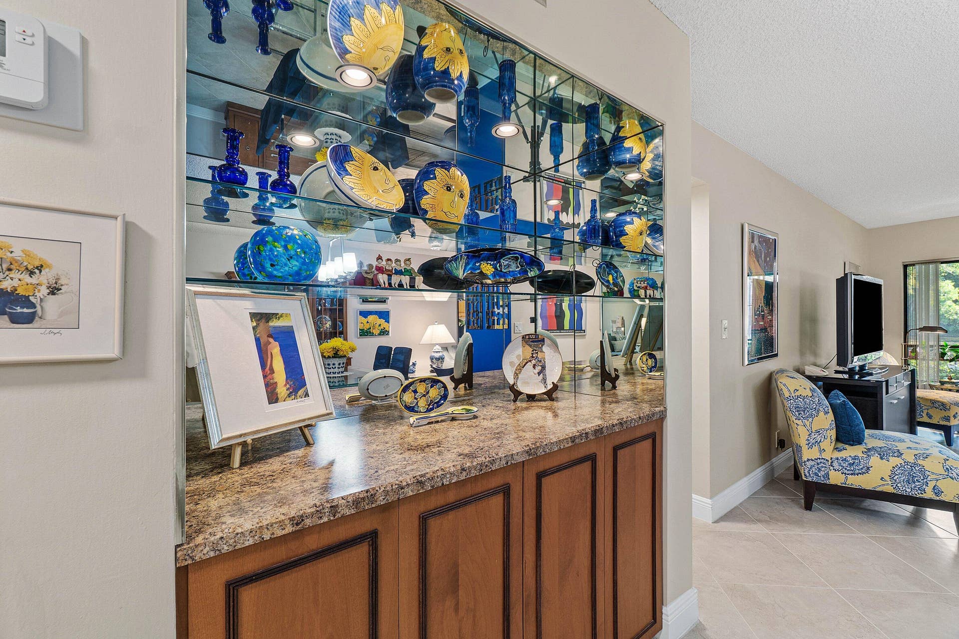 Bar Area Adds Extra Storage